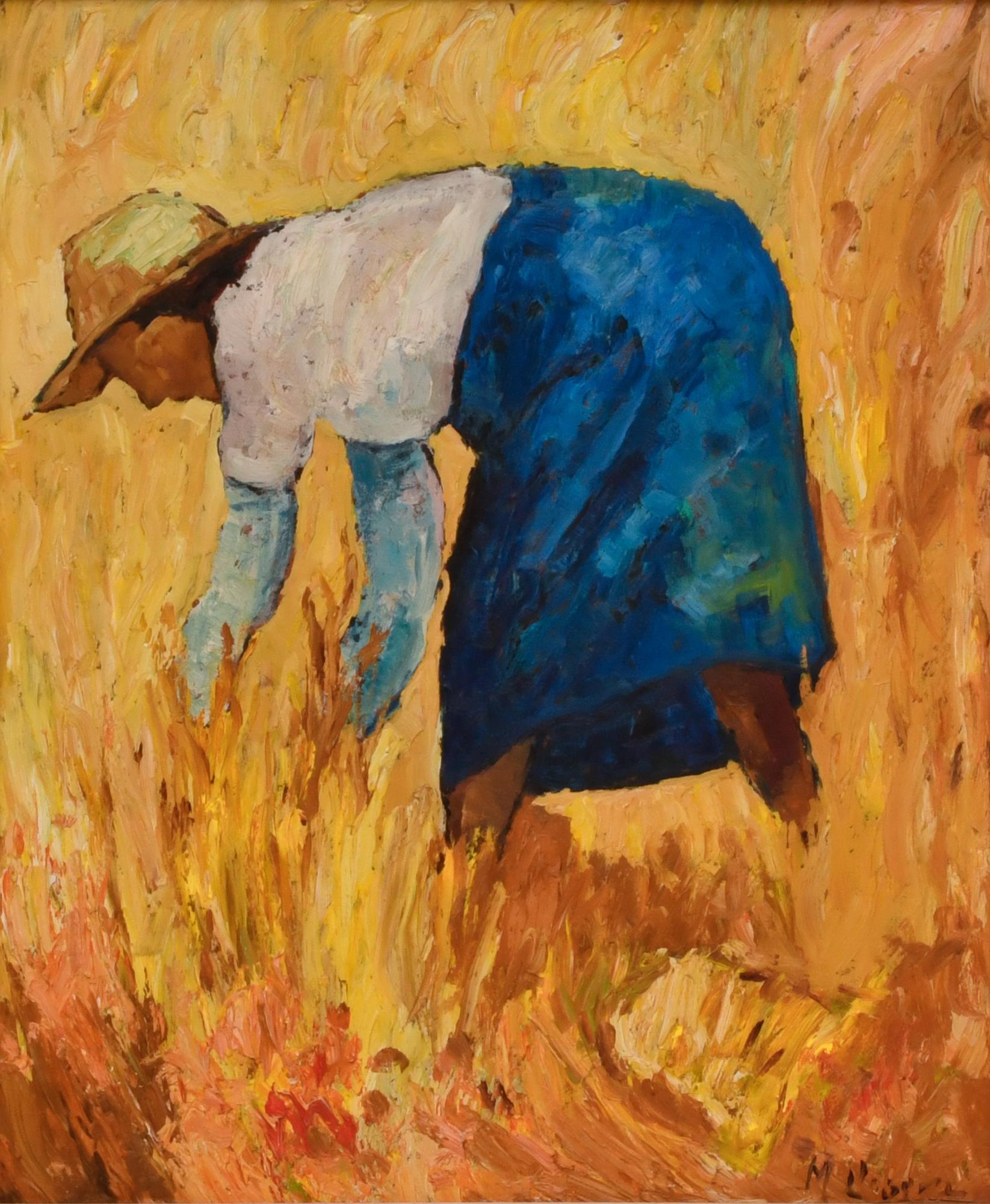 MATEU LLOBERA BAUZA (1923-2019).  "Segadora", 1971.