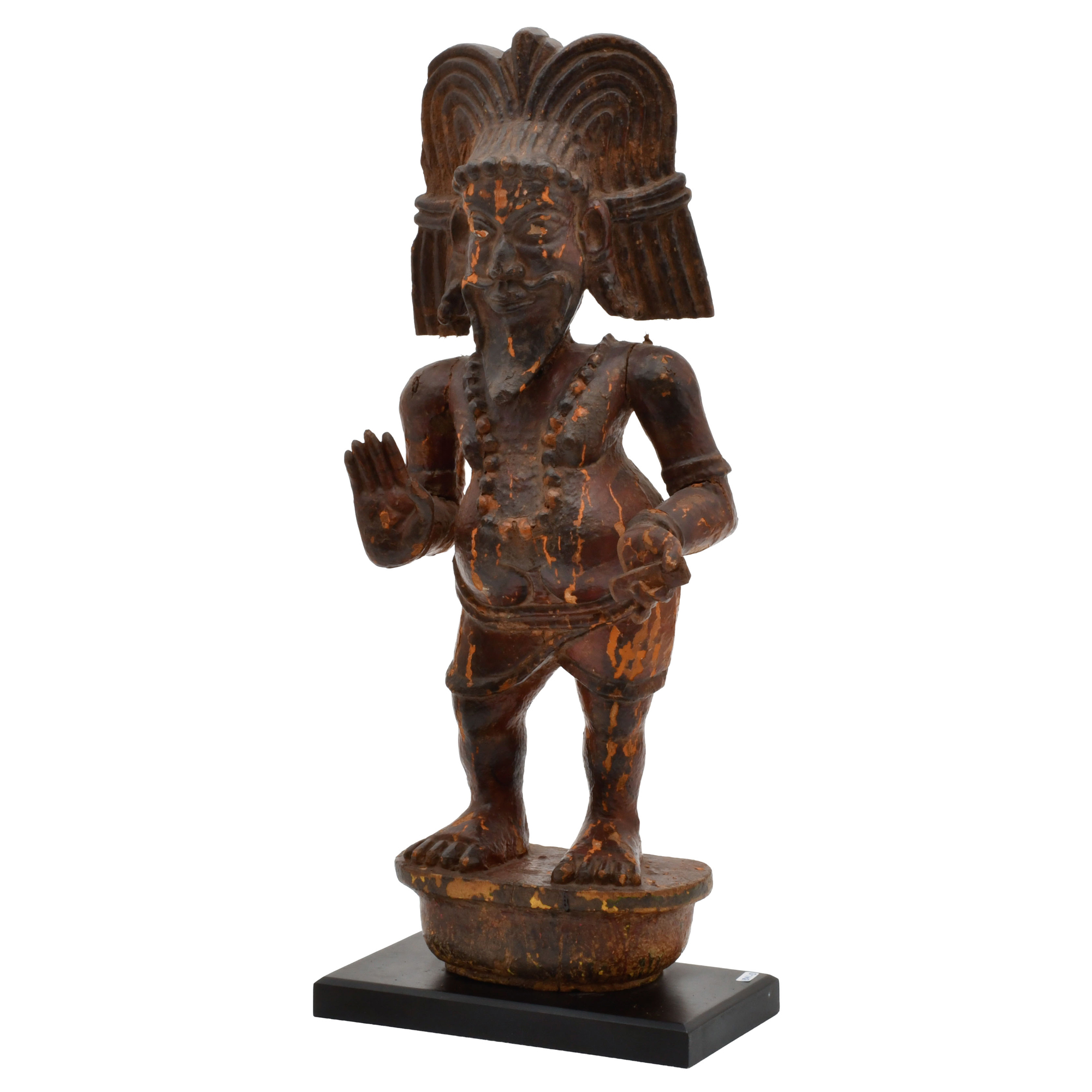 20TH CENTURY AFRICAN SCHOOL. Figure of a divinity.