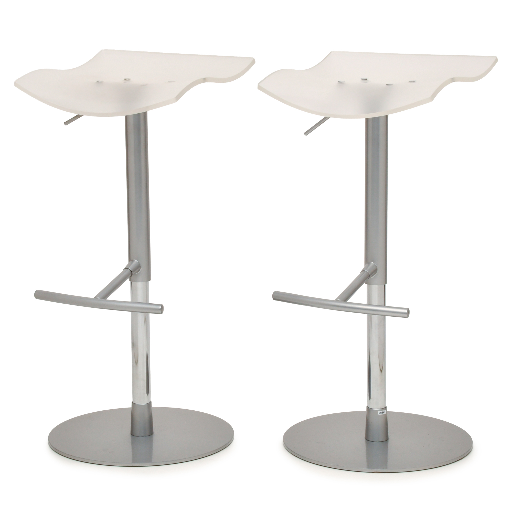 CALICO, Pair of 'Joker' stools.