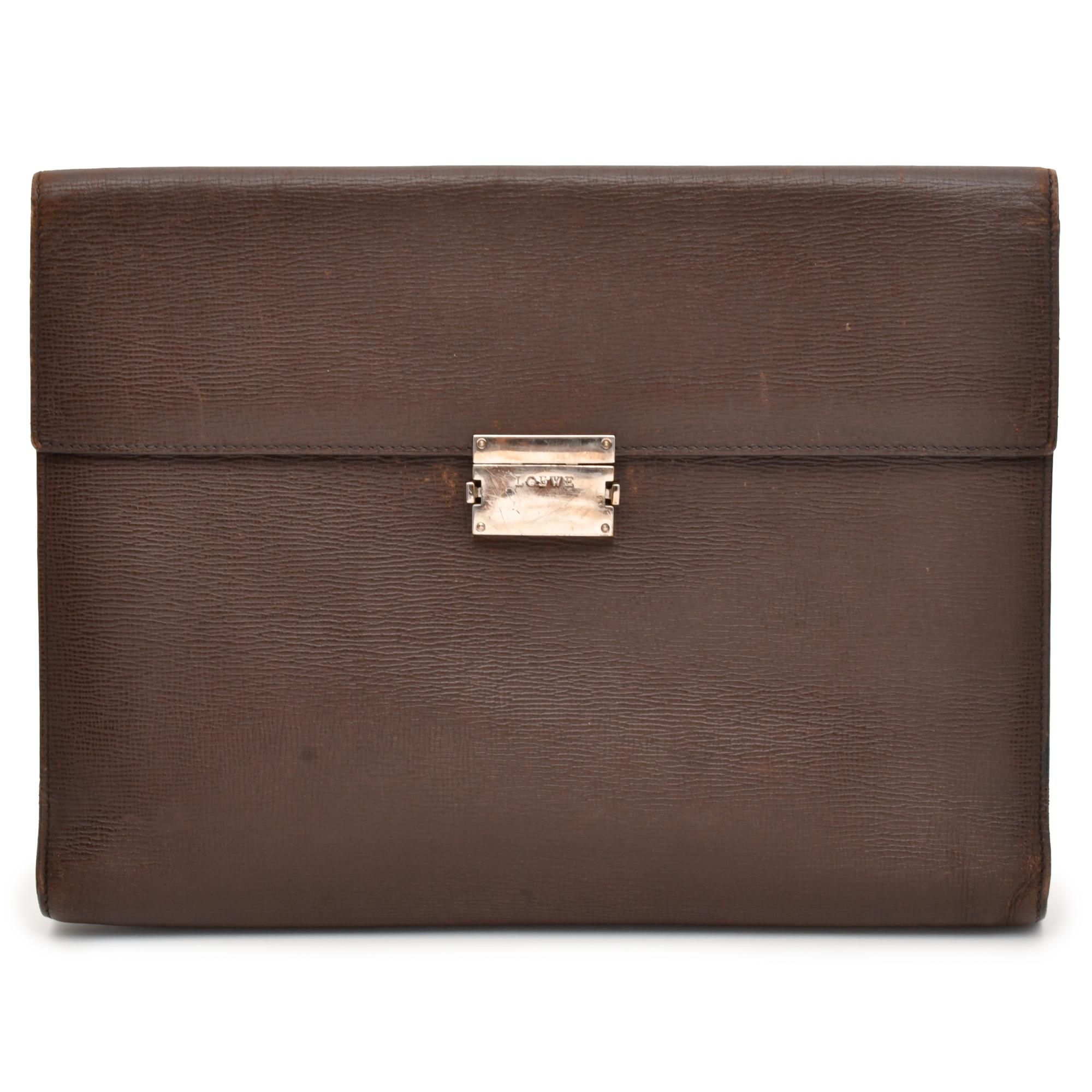 LOEWE.   Briefcase.
