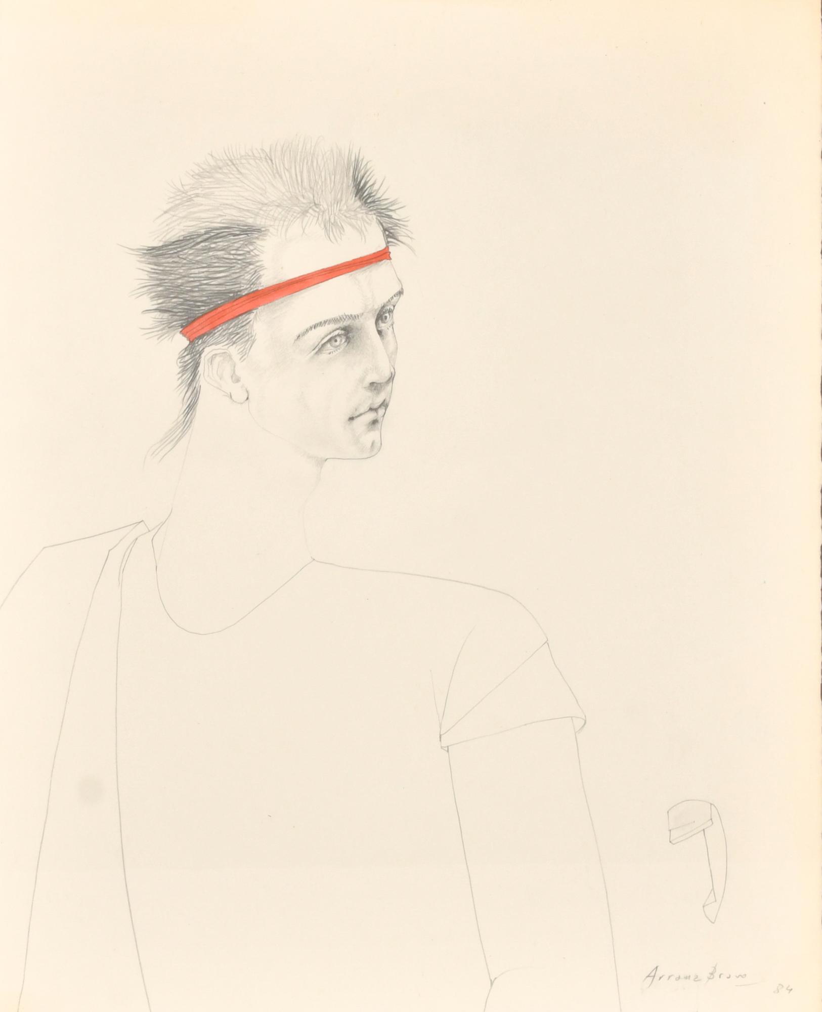 "Man portrait", 1984.