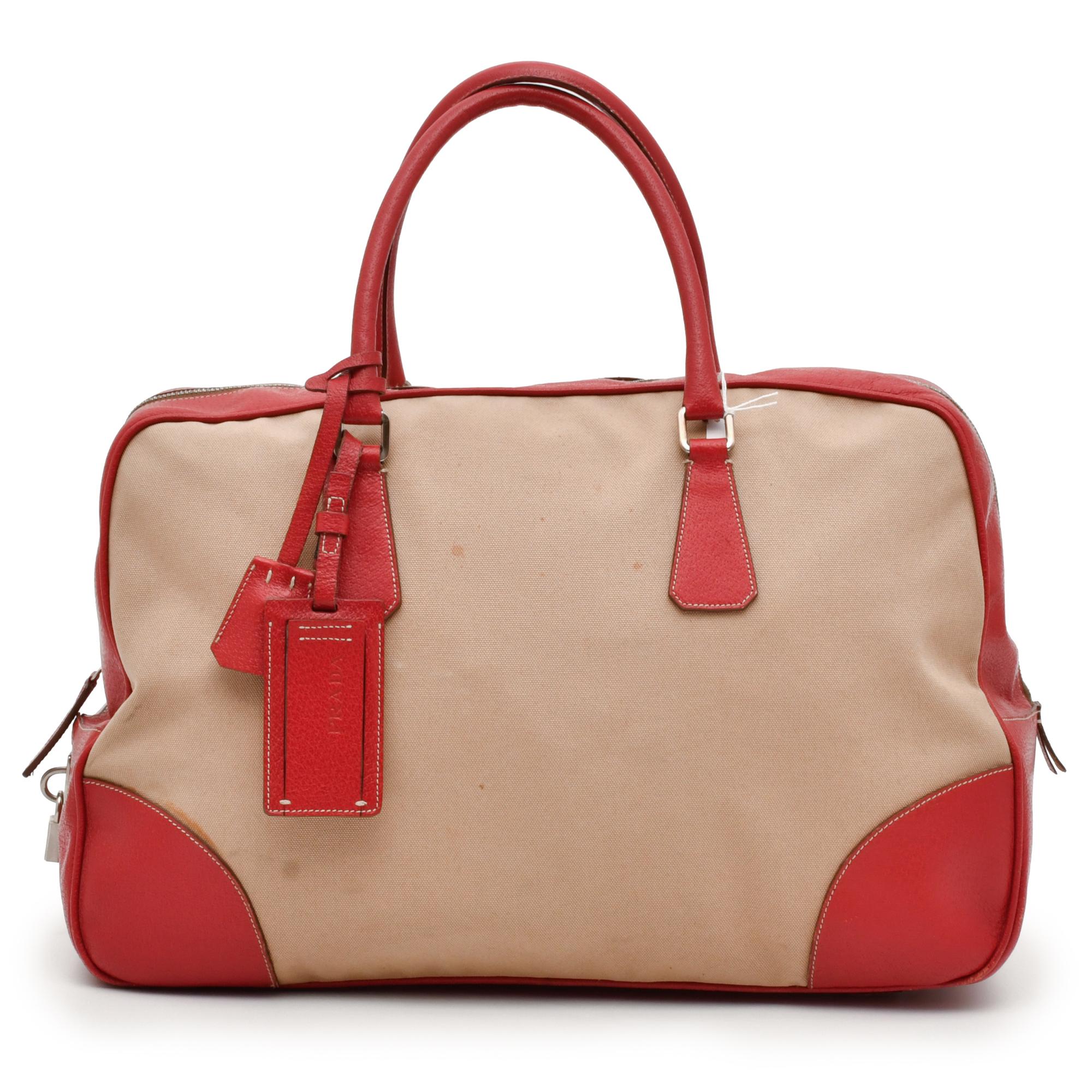 PRADA. Bolsa de viaje.