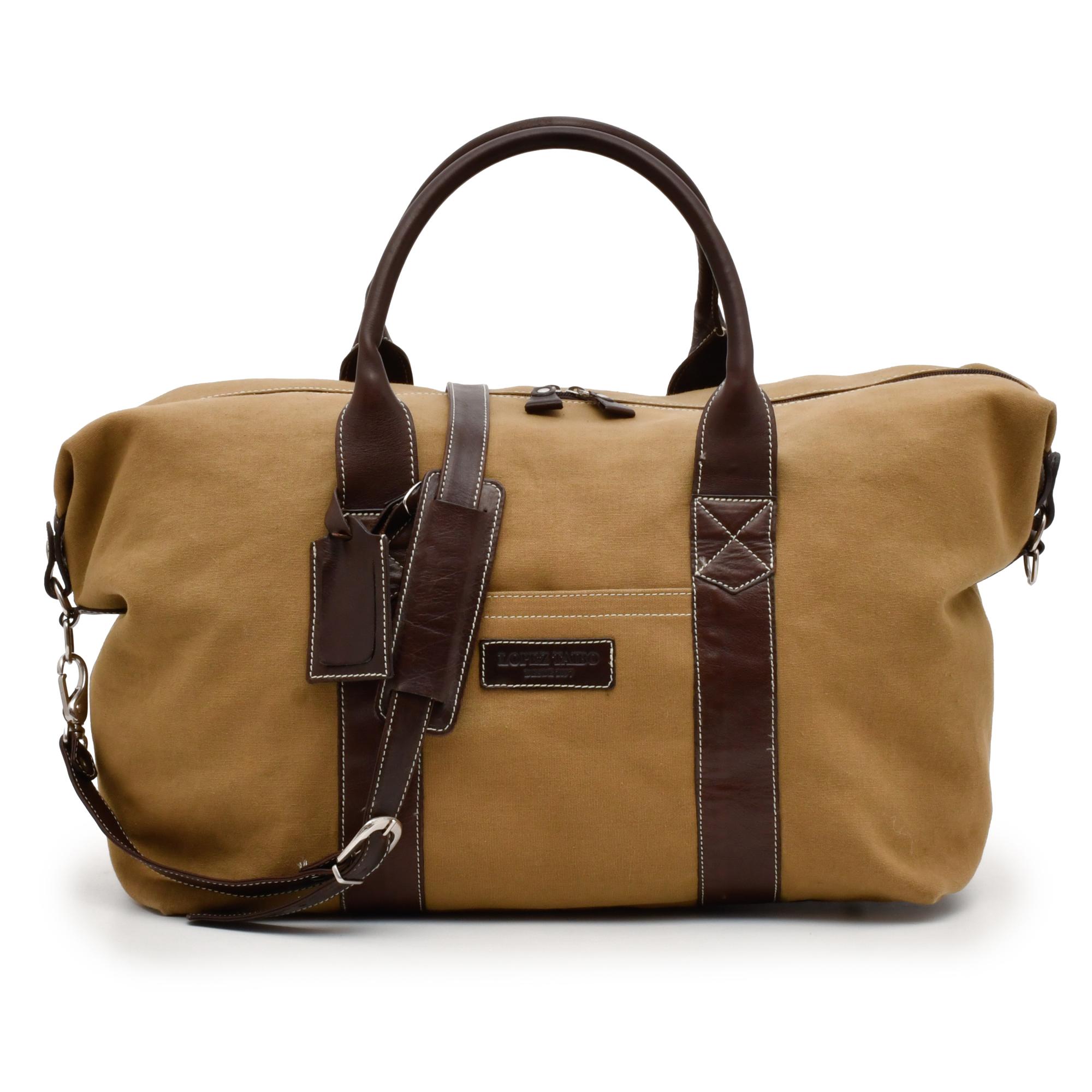 LOPEZ TAIBO. Travel bag.