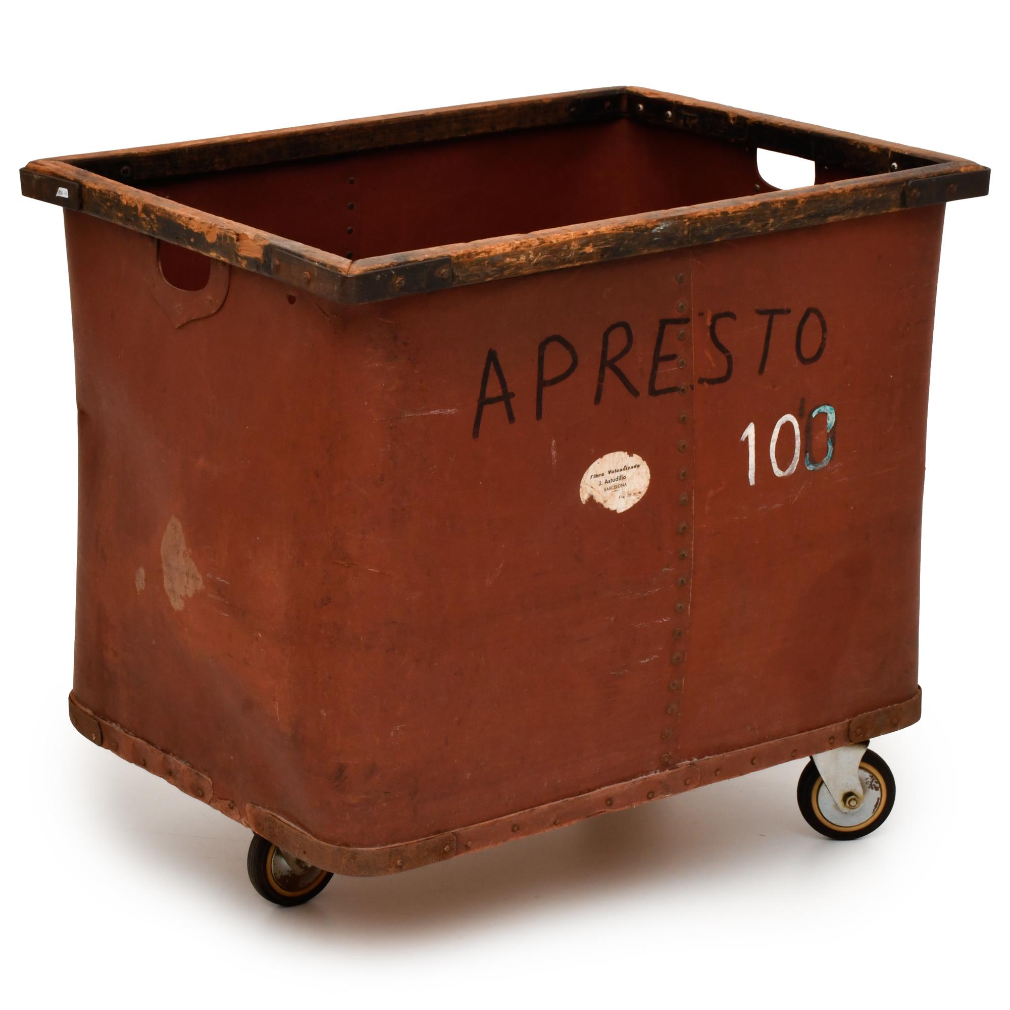 Industrial trolley.