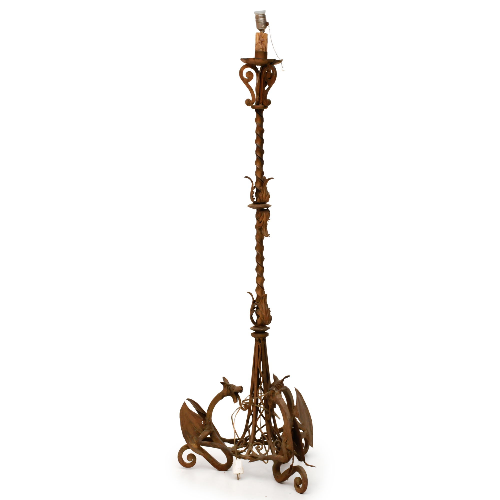 Modernist floor lamp.