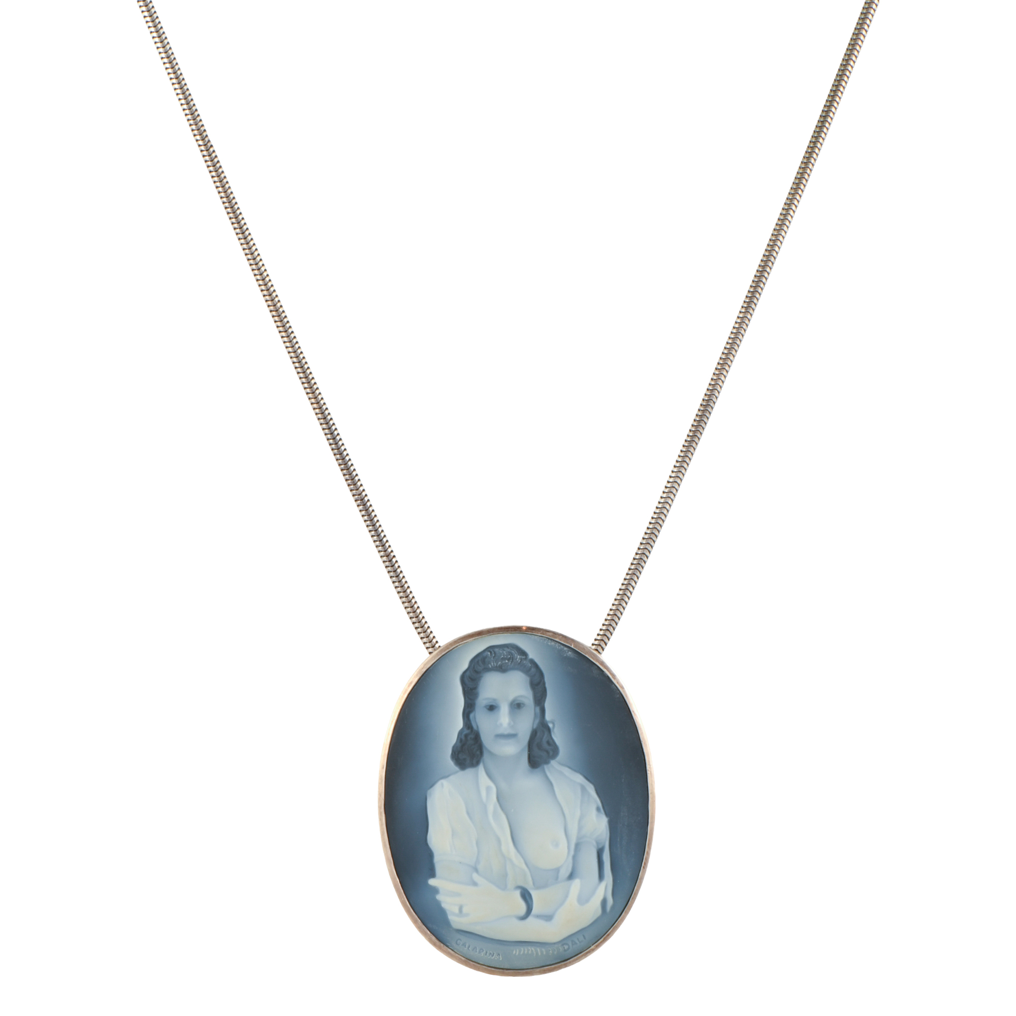 SALVADOR DALÍ. Cameo "Gala"