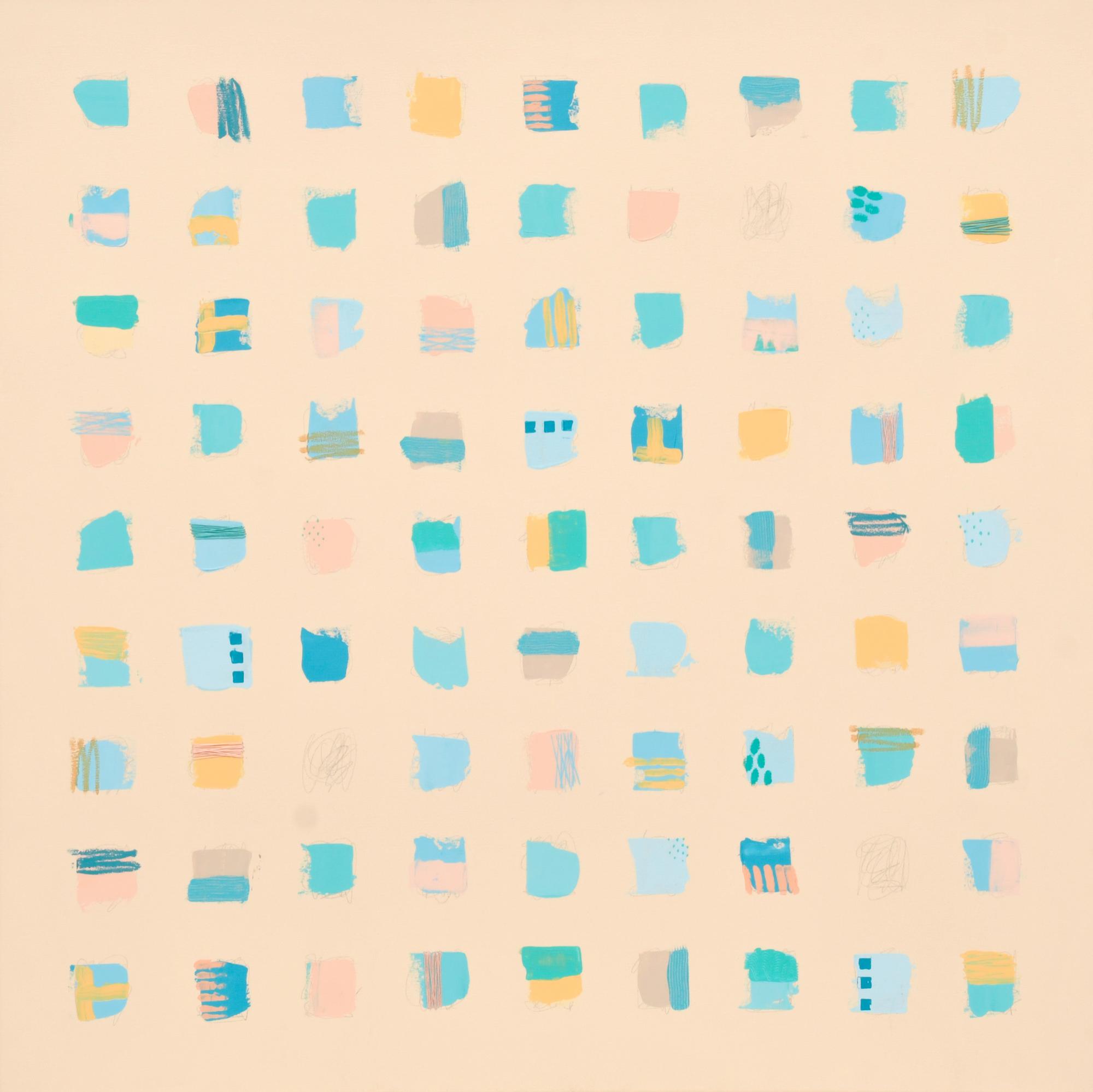 LAURA MAYNOU (1969).  "Blue sand", 2025.