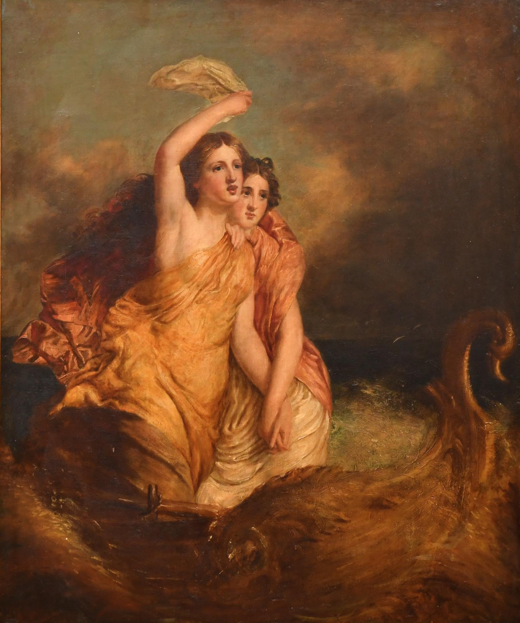 ATTRIBUTED TO WILLIAM ETTY (1787-1849). "Nayades".