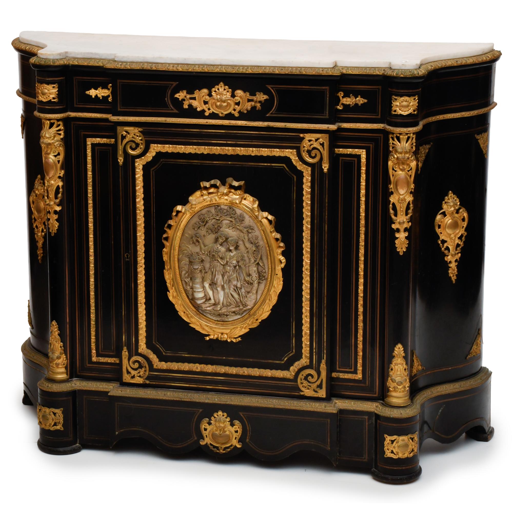 Cabinet, Napoleon III style, 20th century.