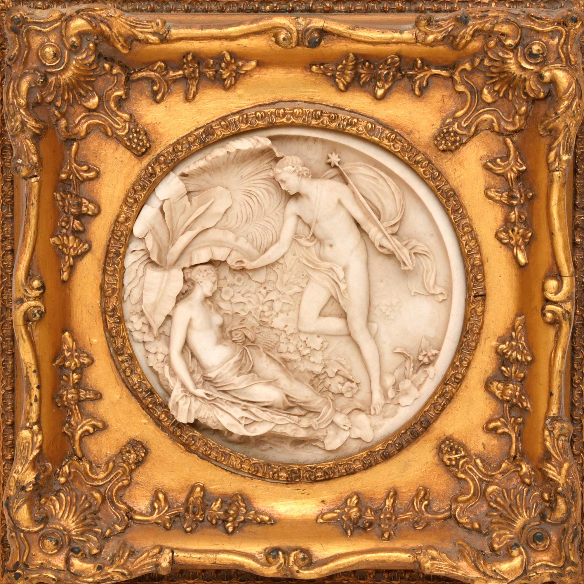 AFTER MODELS BY EDWARD WILLIAM WYON, 'Obreon and Titania'