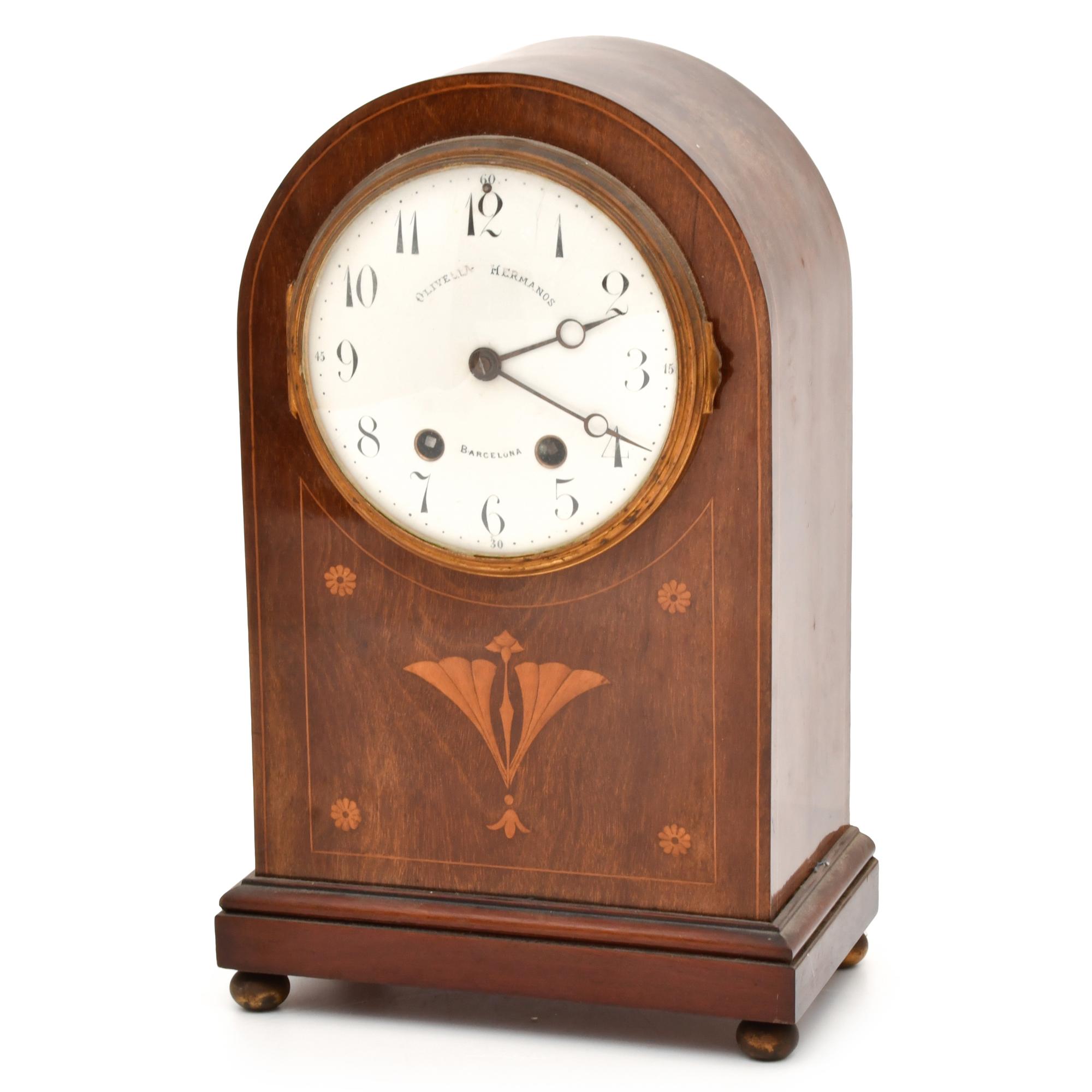 Edwardian style clock, 20th century.