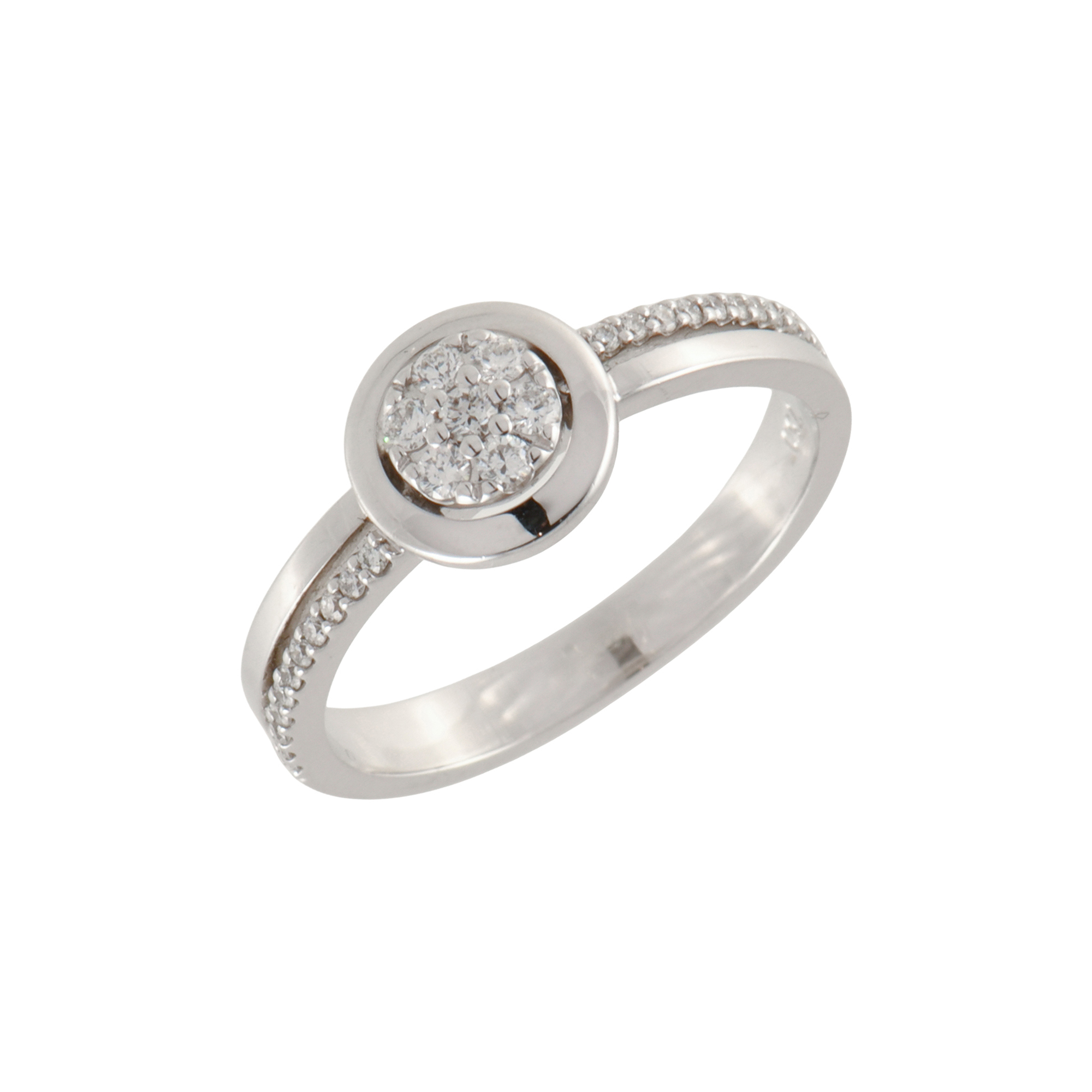 Sortija con diamantes.