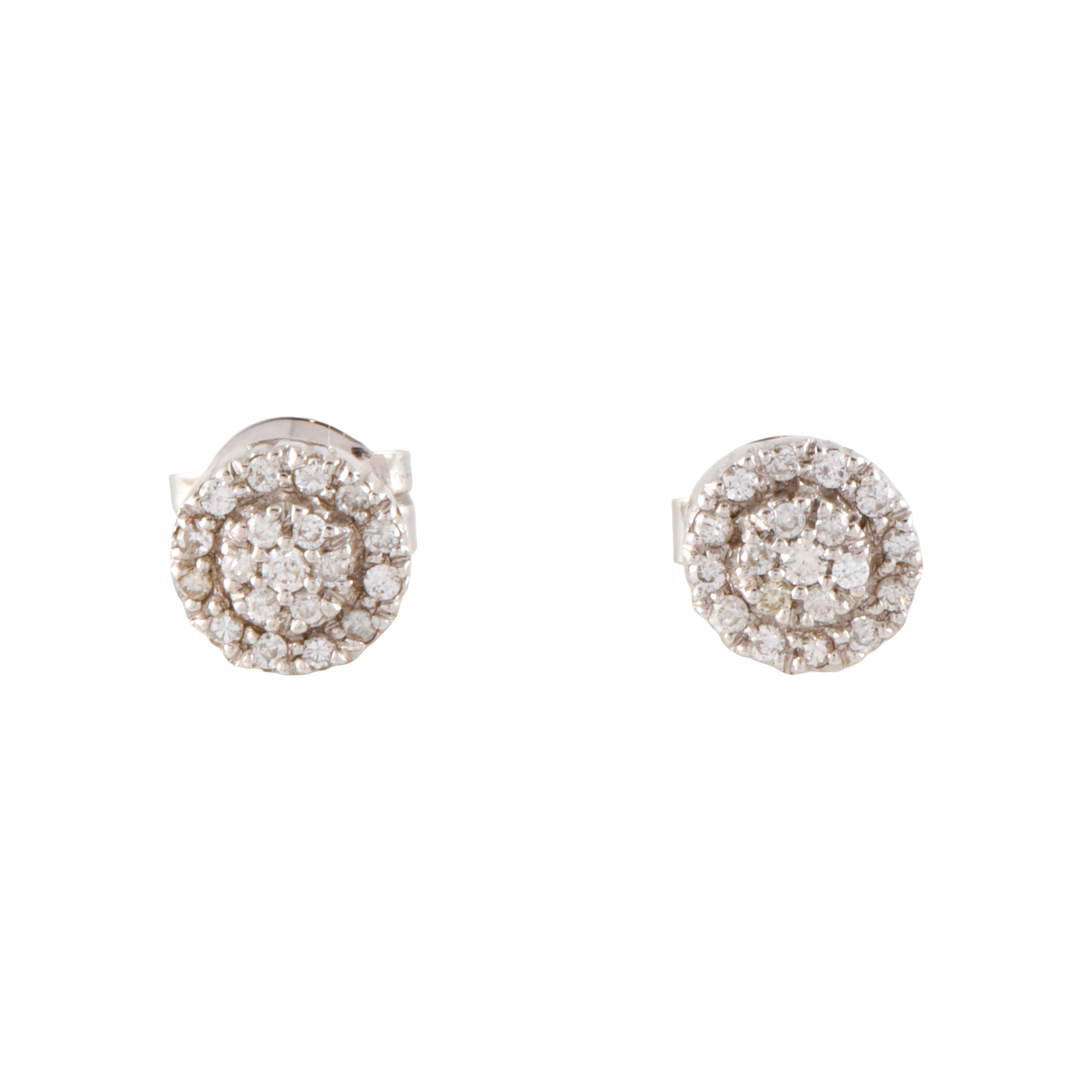 Pendientes con diamantes