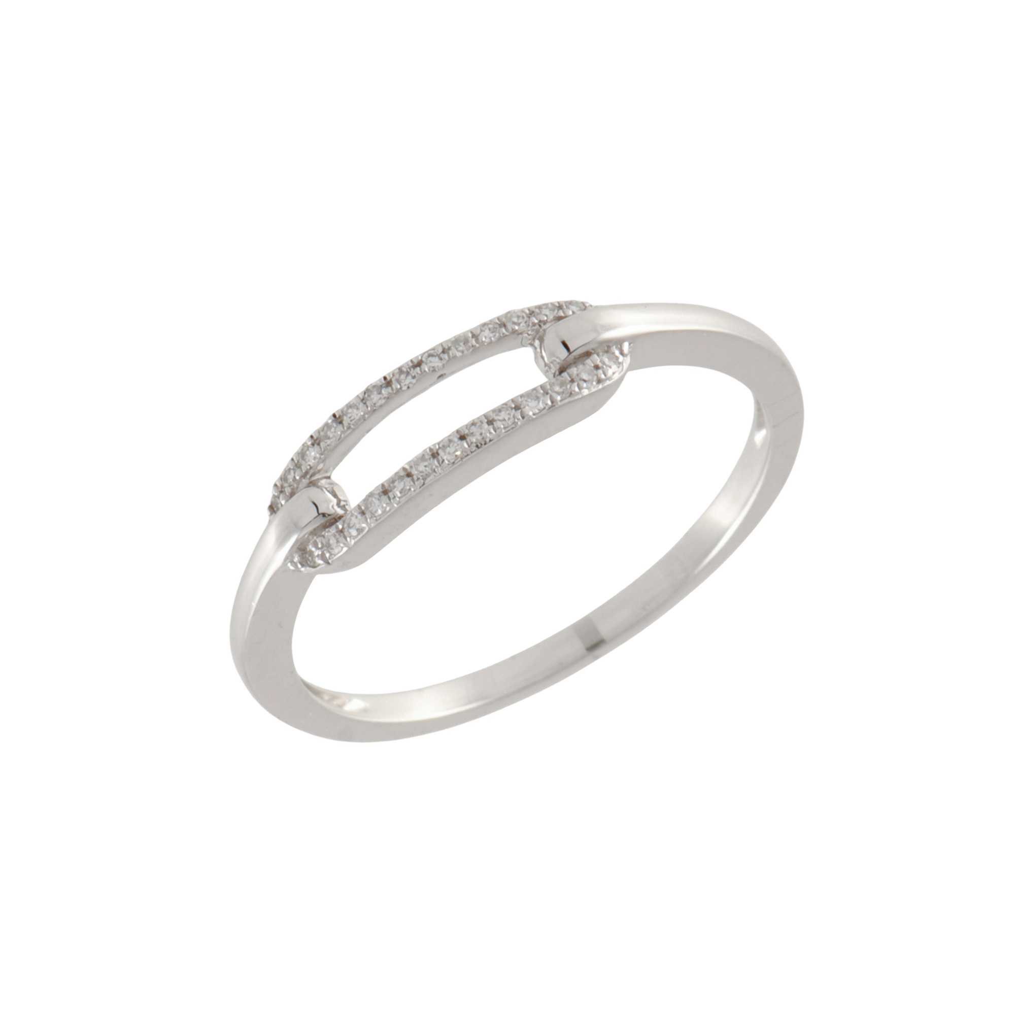 Sortija con diamantes.