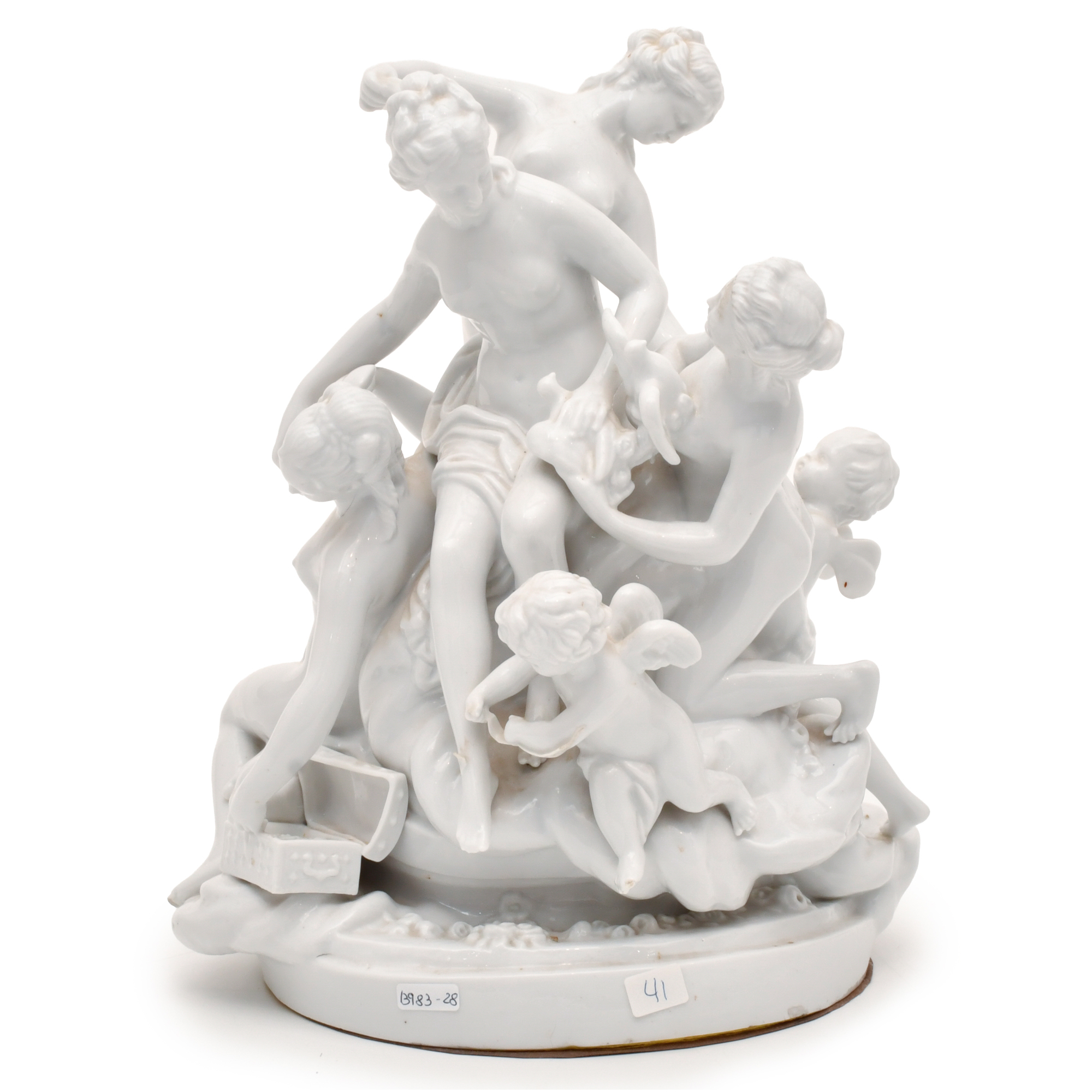 20TH CENTURY SPANISH SCHOOL. Venus bath.