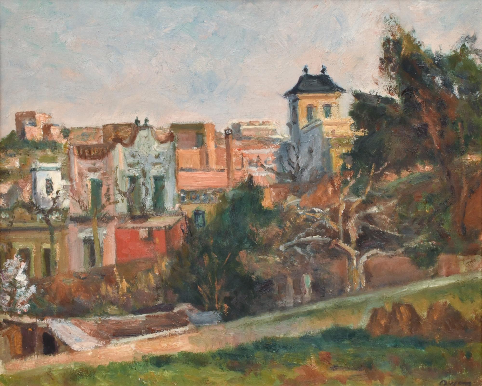 SIMÓ BUSOM (1927). "Vista del barri d’Horta", 1967.