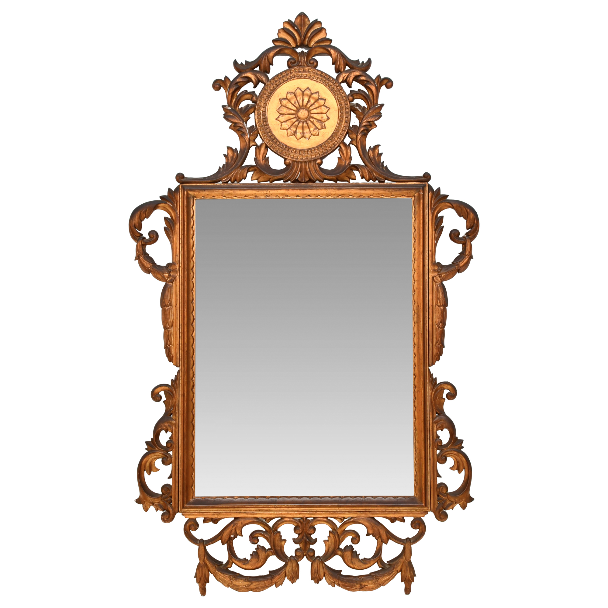 Spanish ornamental mirror, mid 20th century.