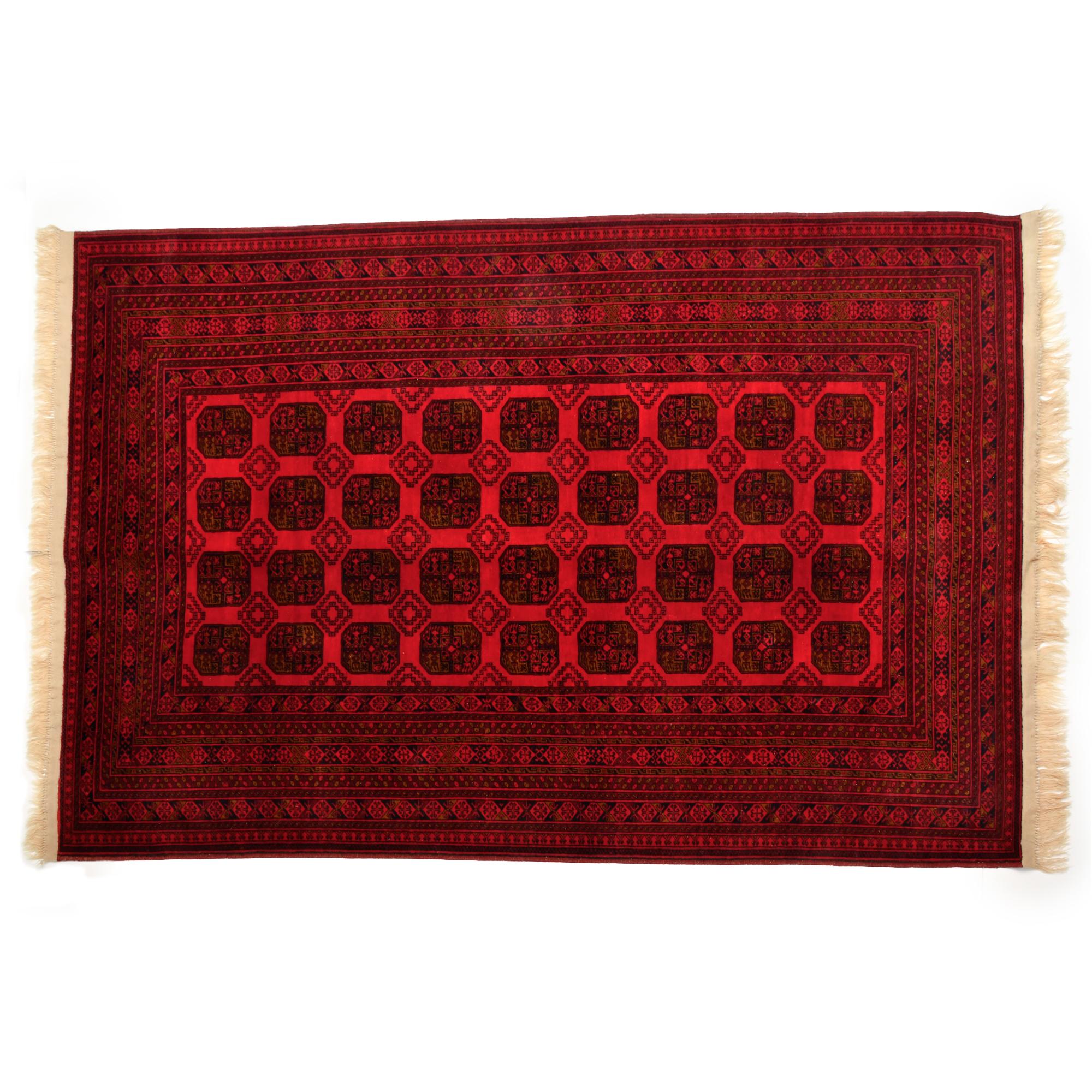 Afghan carpet, 20th century.
