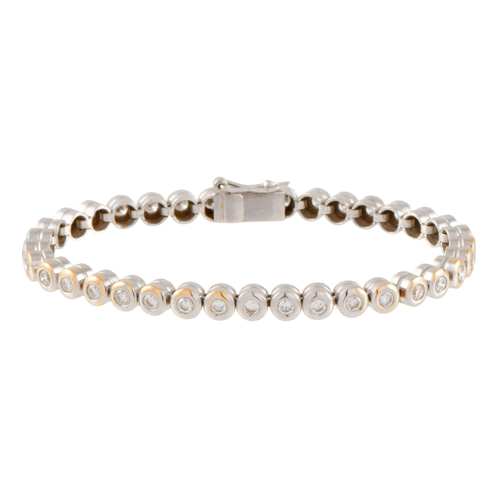Pulsera riviére de diamantes