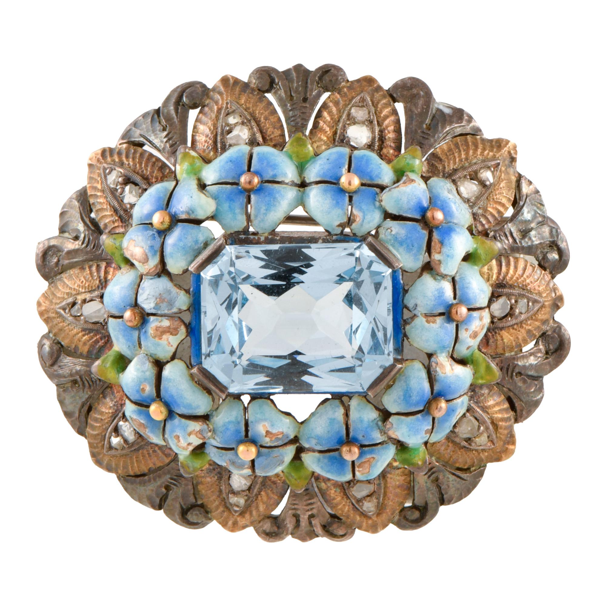 Broche modernista