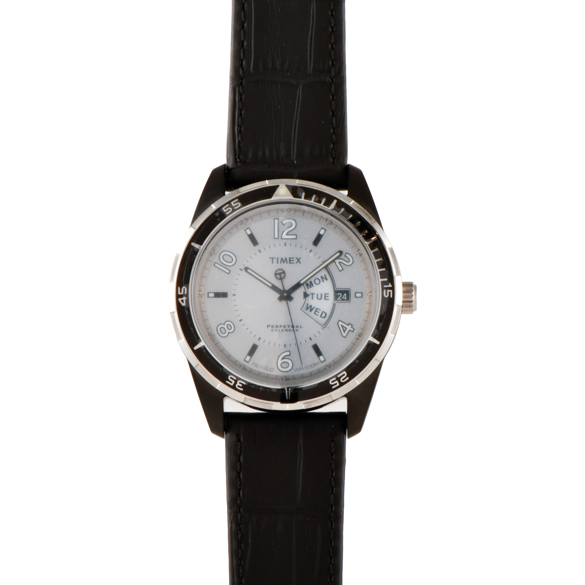 TIMEX. Perpetual Calendar. Wristwatch.