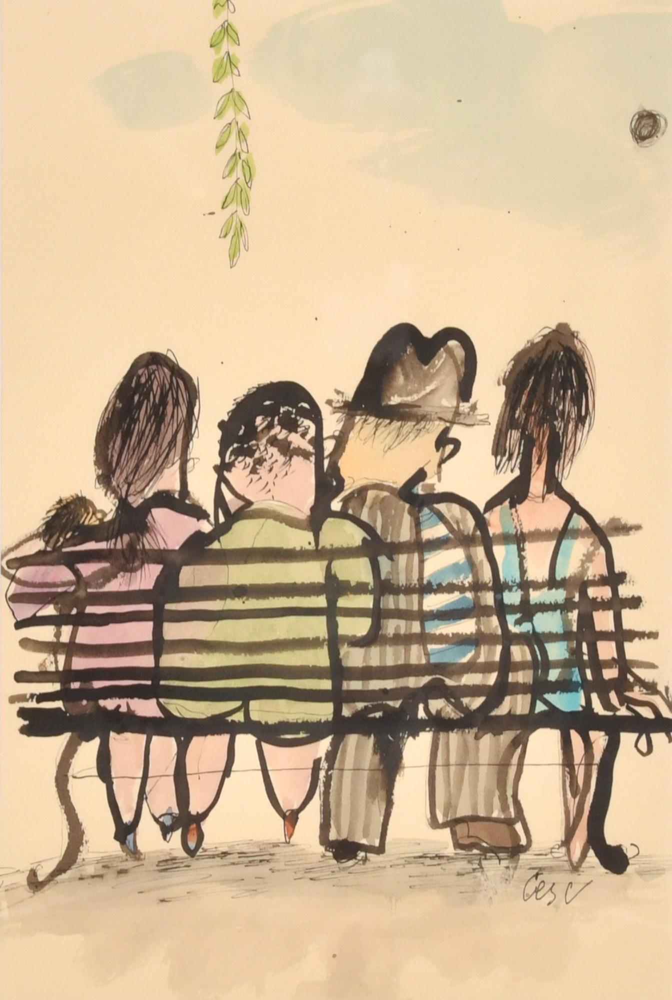 FRANCESC VILA I RUFAS, "CESC" (1927-2006). "Personajes de e