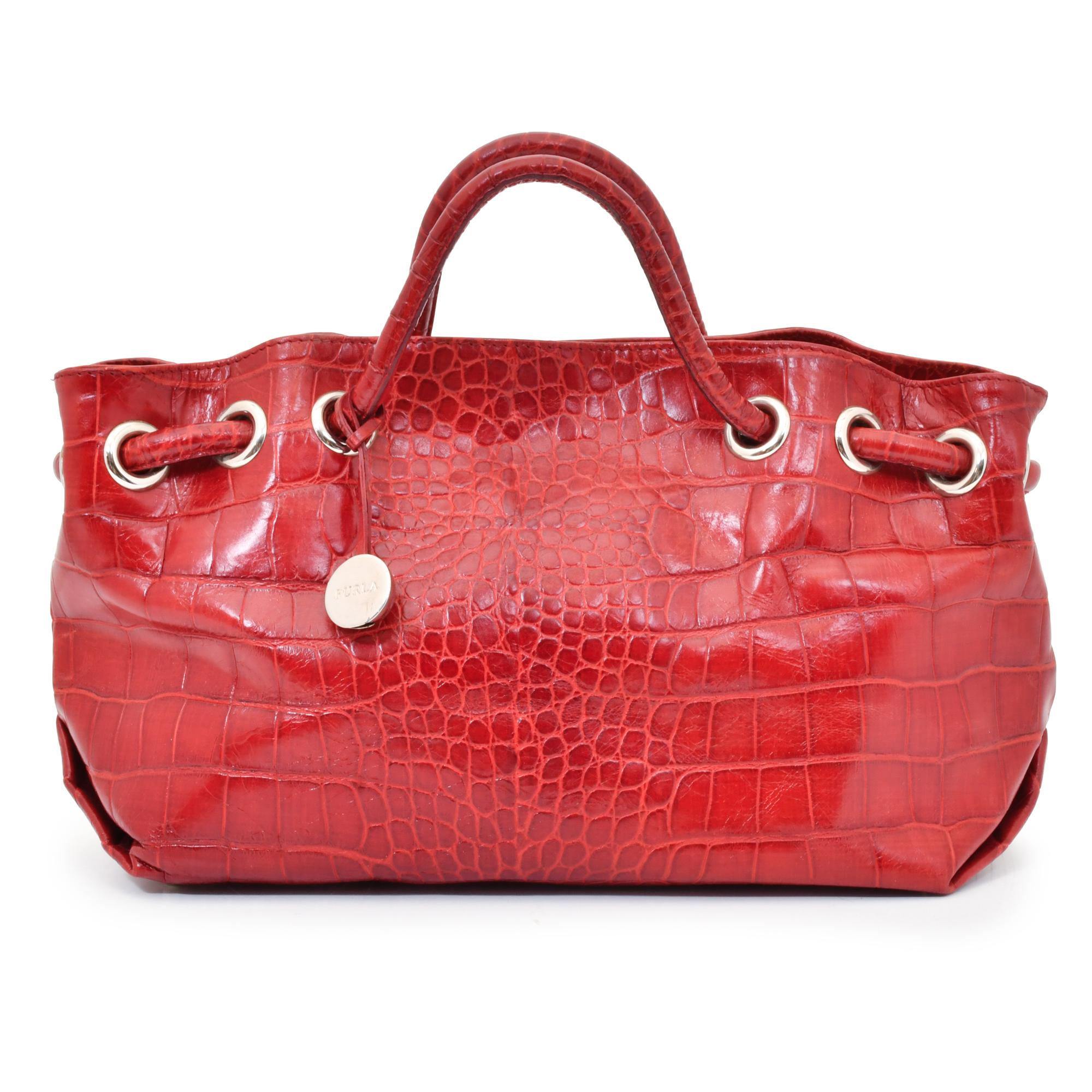 FURLA. Bolso de mano.
