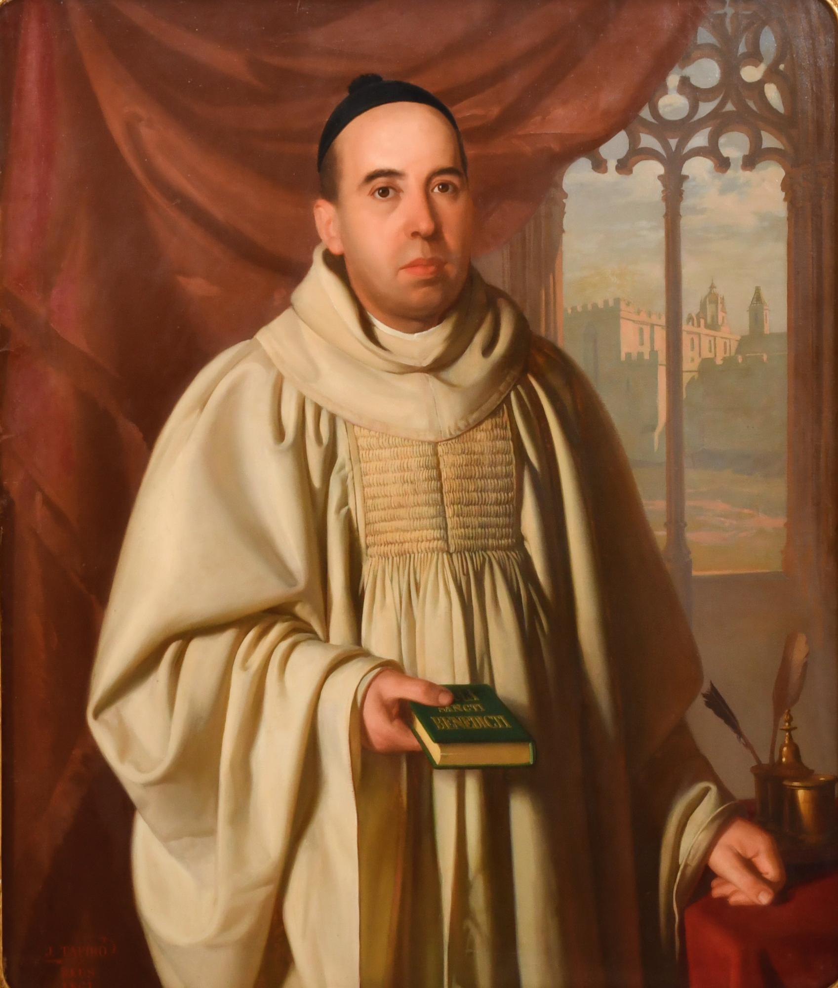 JOSEP TAPIRÓ I BARO (1830/36-1913) "Retrato del Hermano Gre