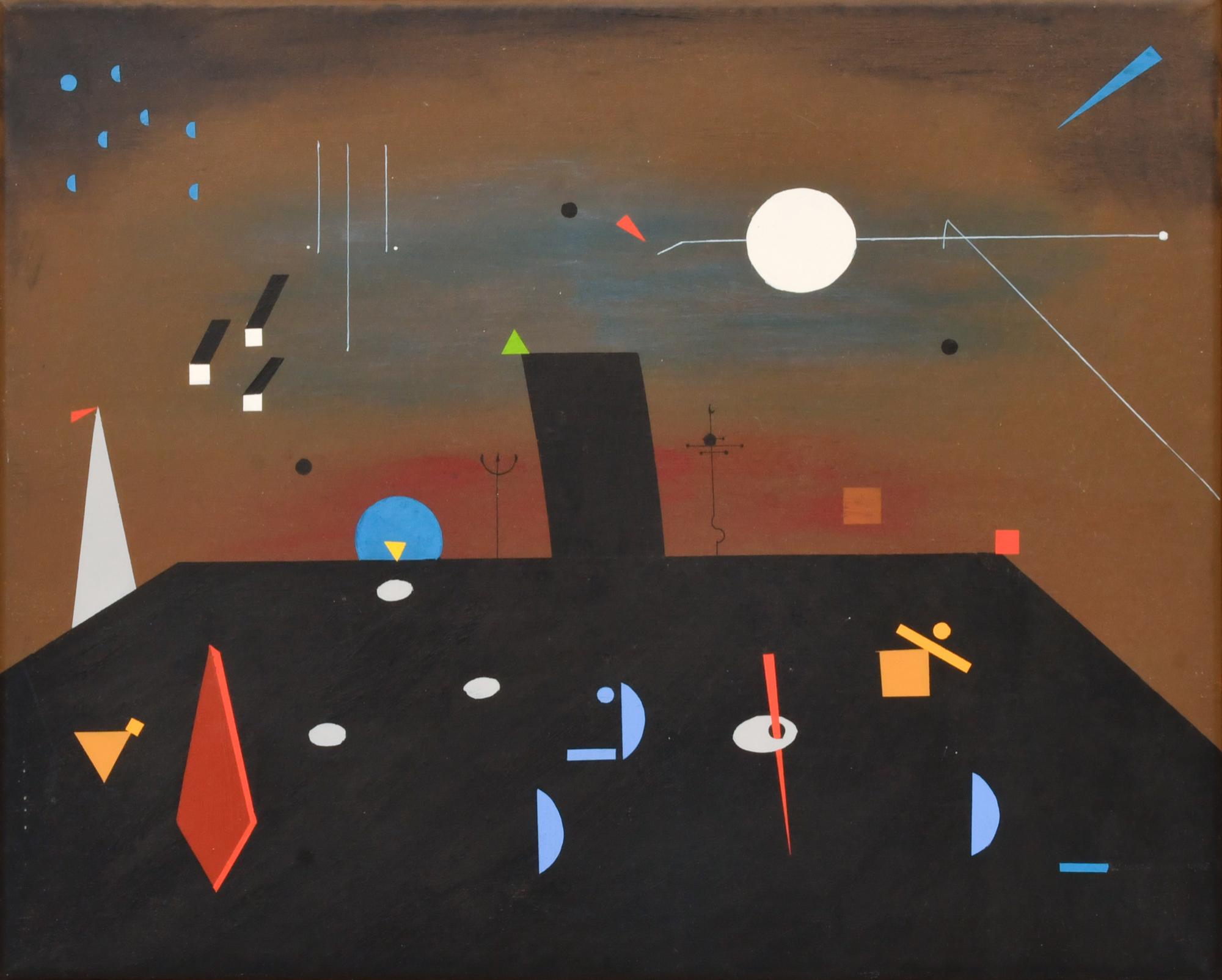 CHARLES METRAS (1962).  "Geographie du reve inquiet", 2004.