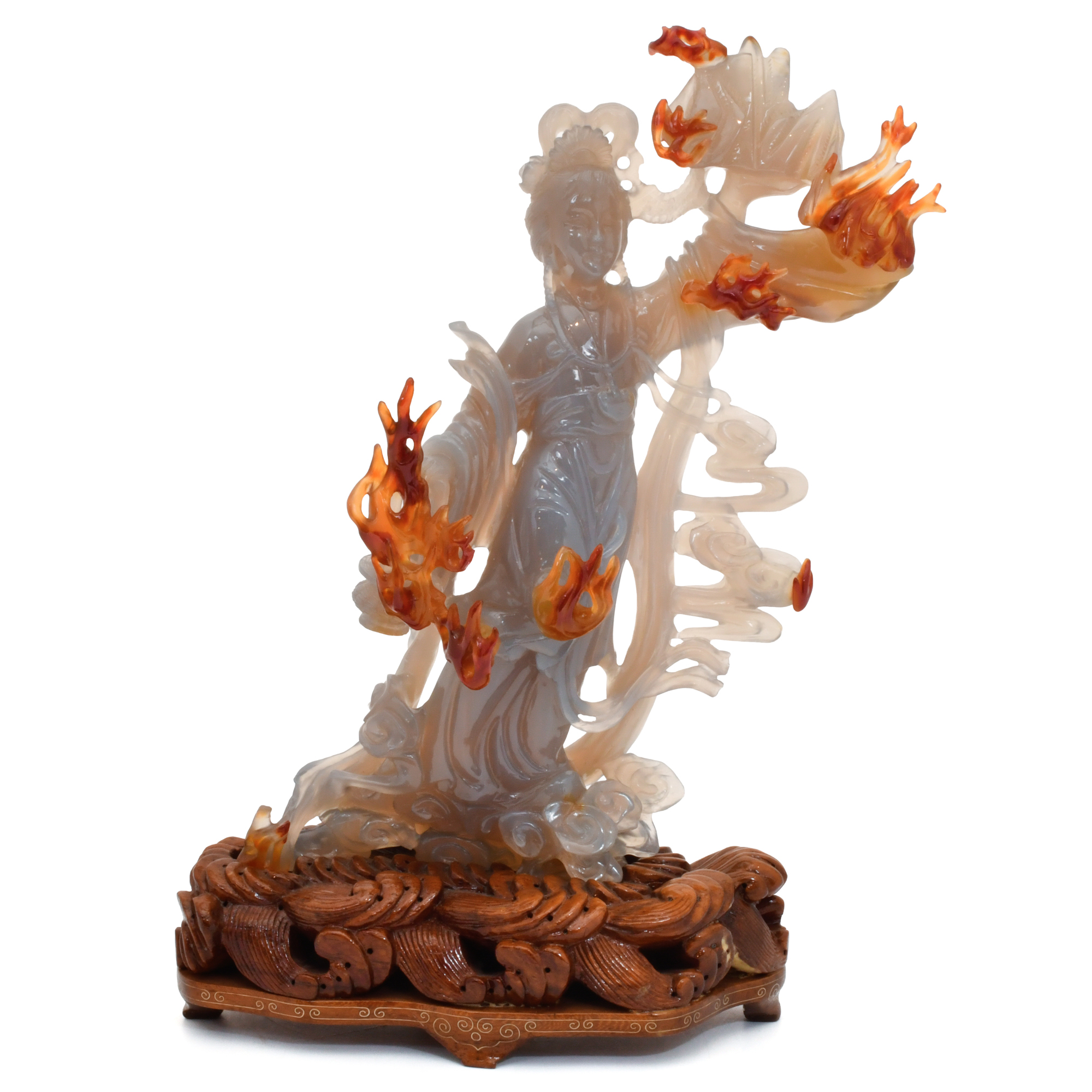 ESCUELA CHINA, SIGLO XX. "Guanyin". 