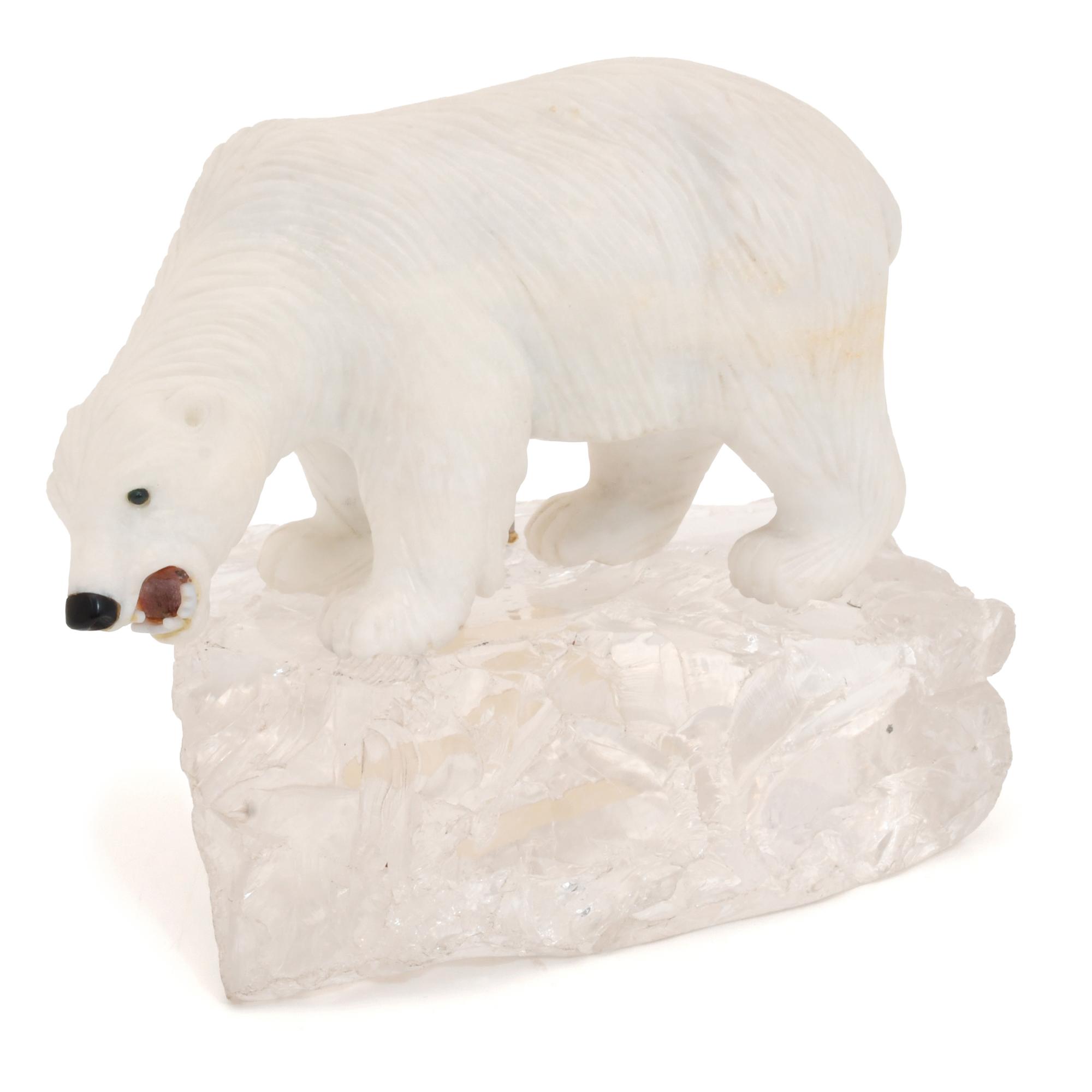 ESCUELA DE IDAR-OBERSTEIN, SIGLO XX.   "Oso polar".