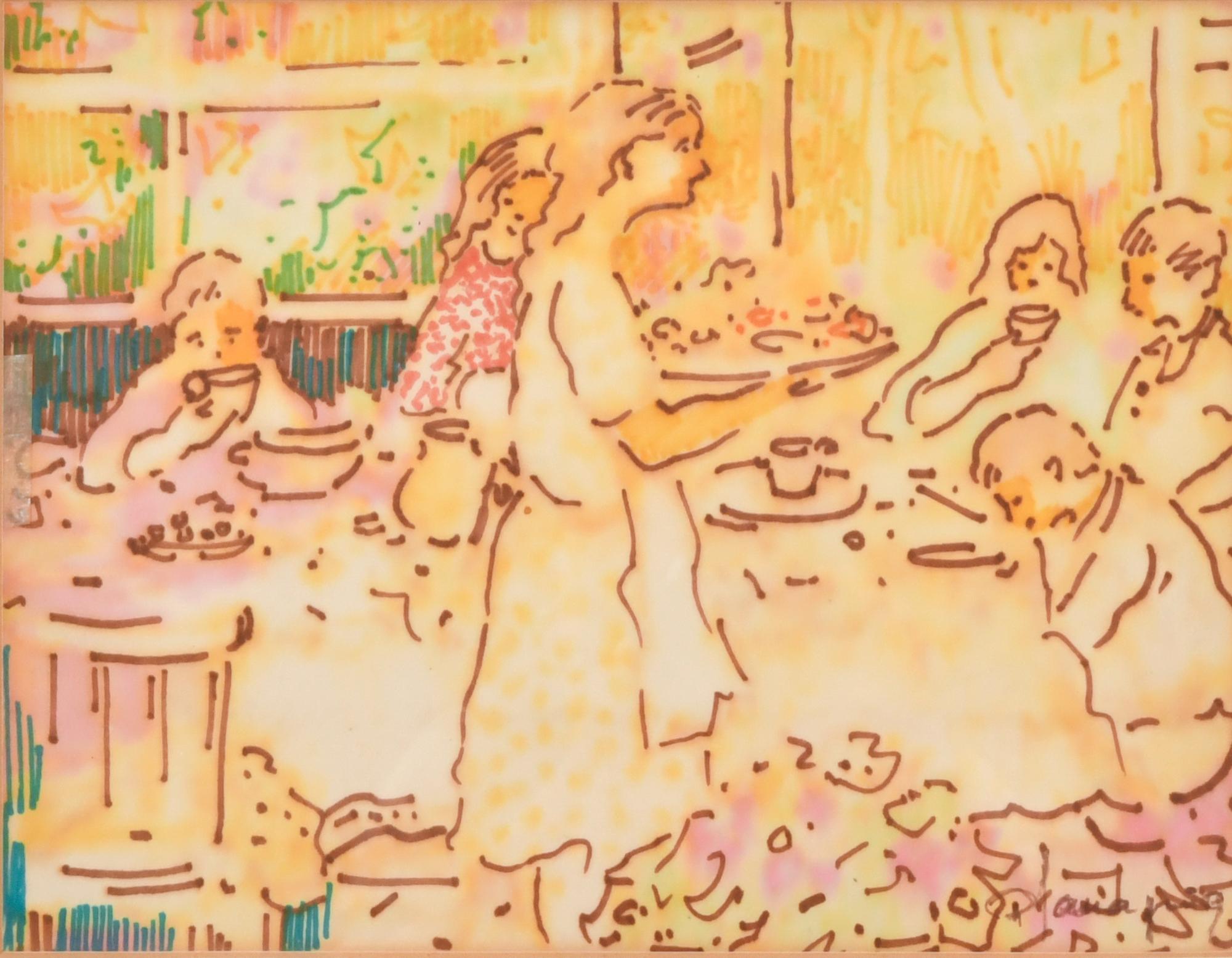 PEDRO PLANA PUIG (1927). “A taula”.