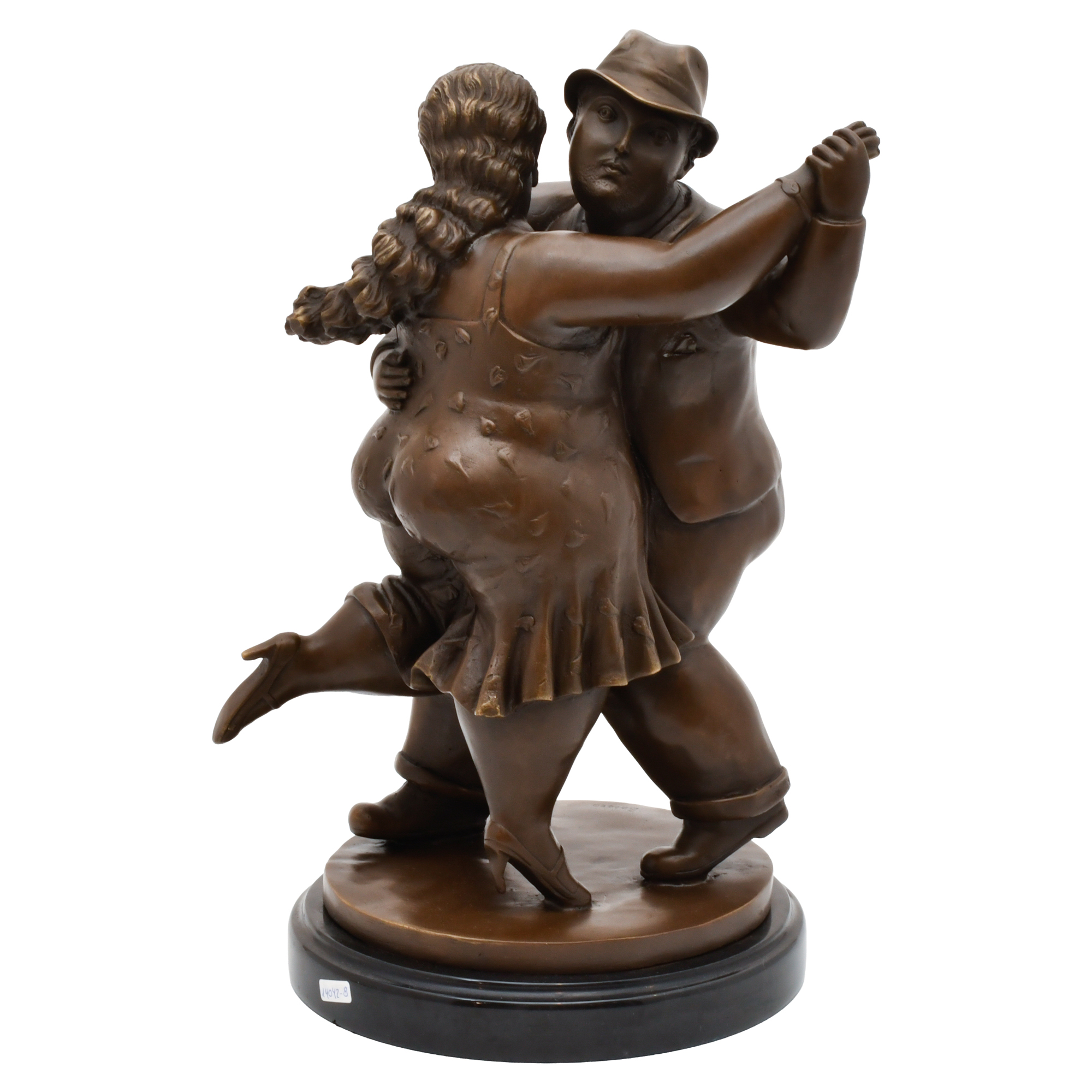SIGUIENDO MODELOS DE FERNANDO BOTERO (1932 - 2023).  "Tango