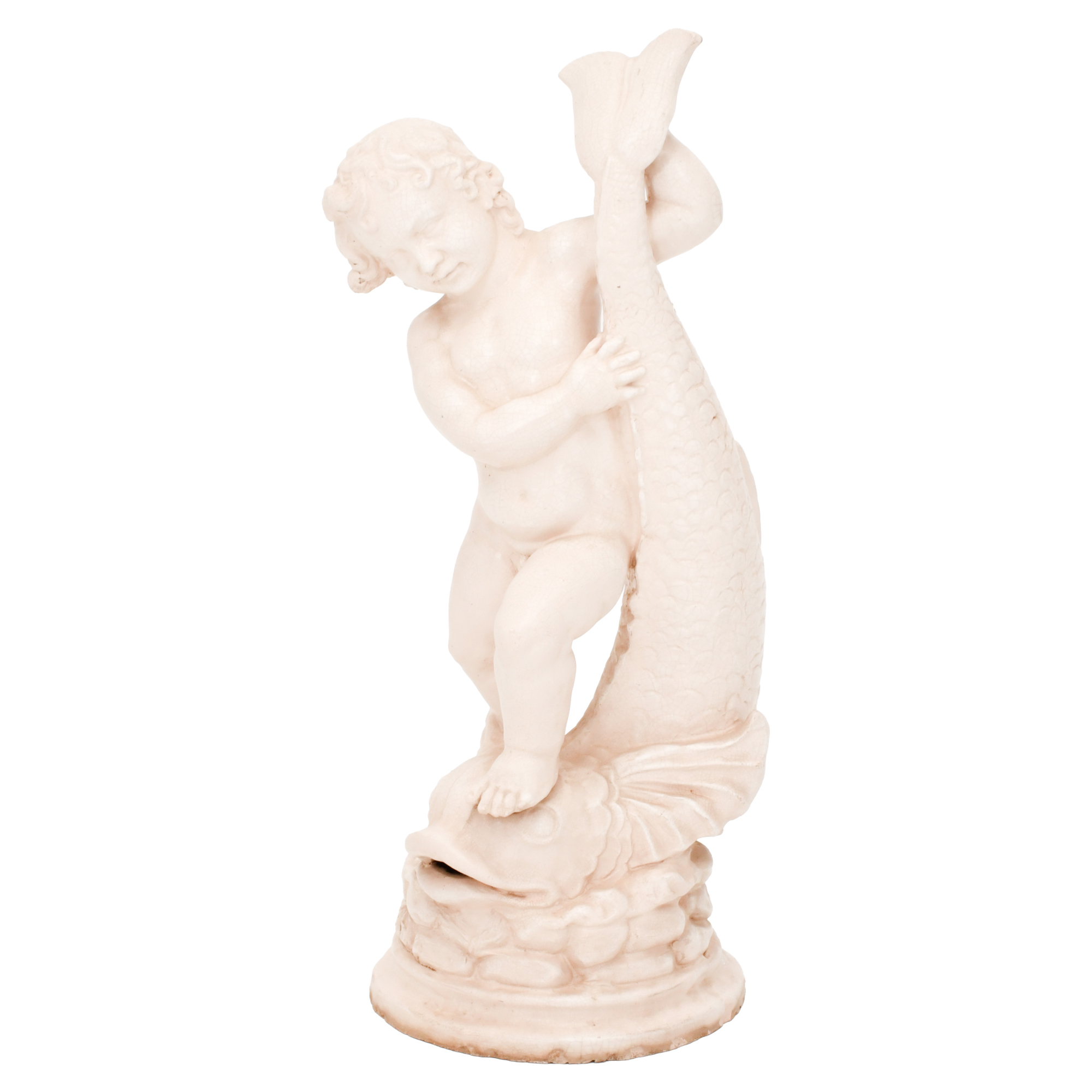 Figura para fuente, siglo XX.