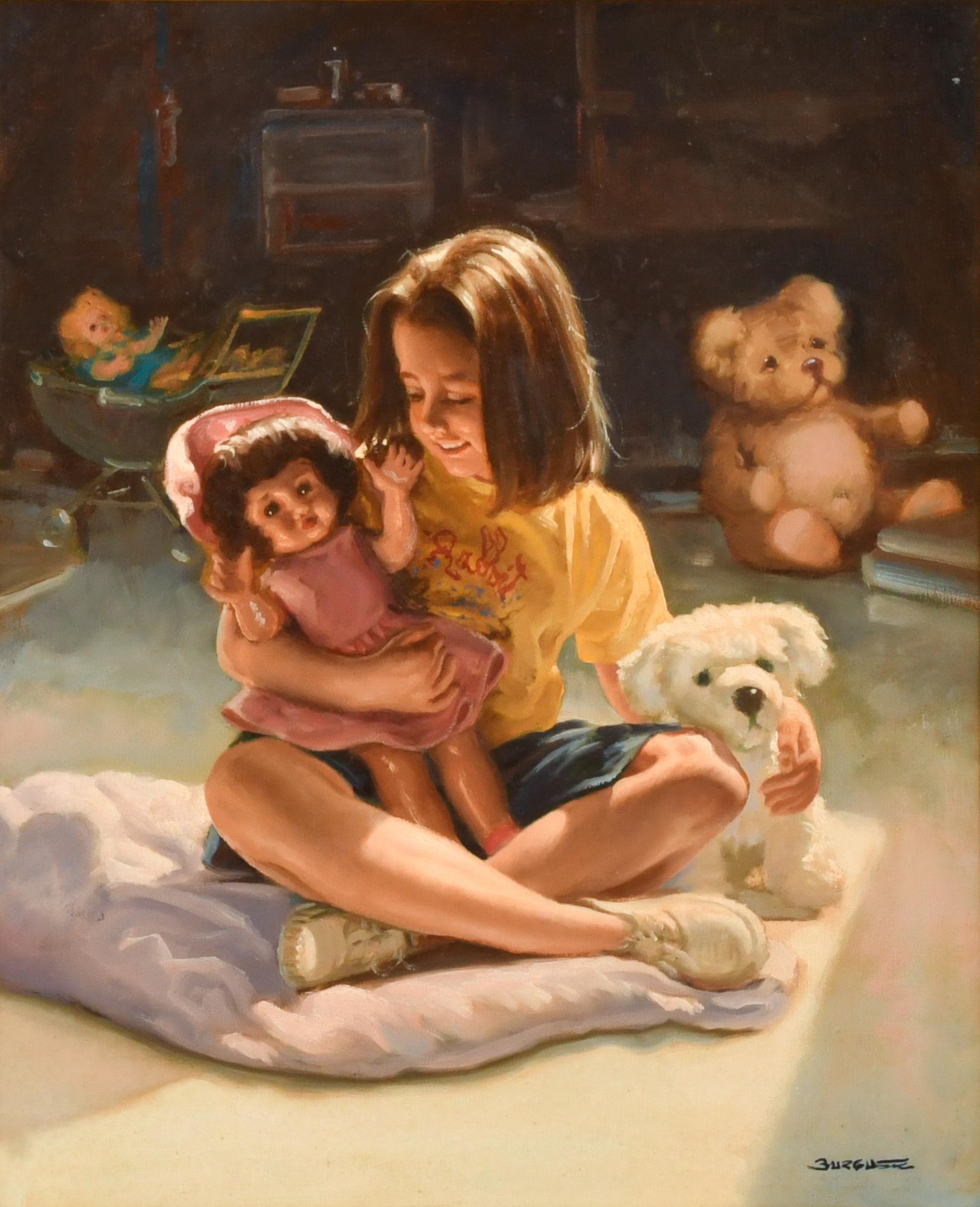 JUAN IGNACIO BURGUETE ALBALAT (1933/45?).  "Amigas".