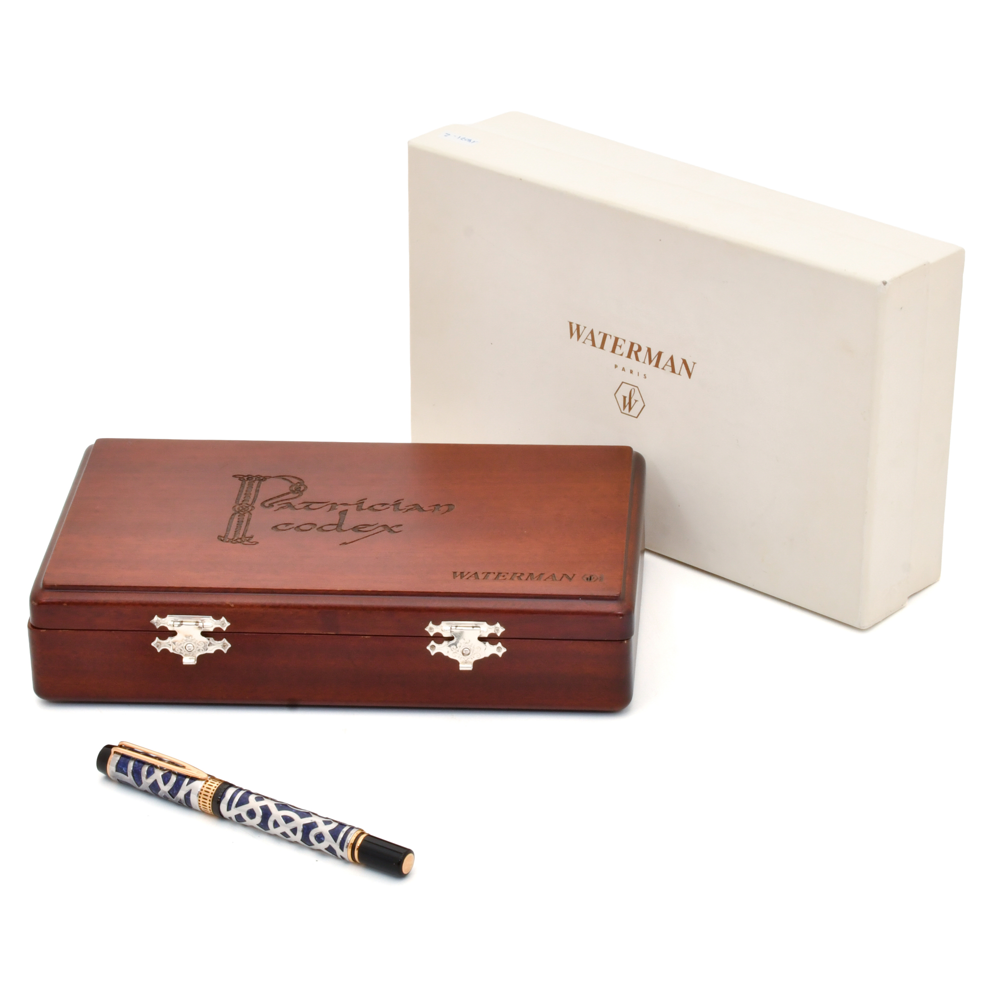 WATERMAN.  Pluma estilográfica modelo "Patrician Codex".