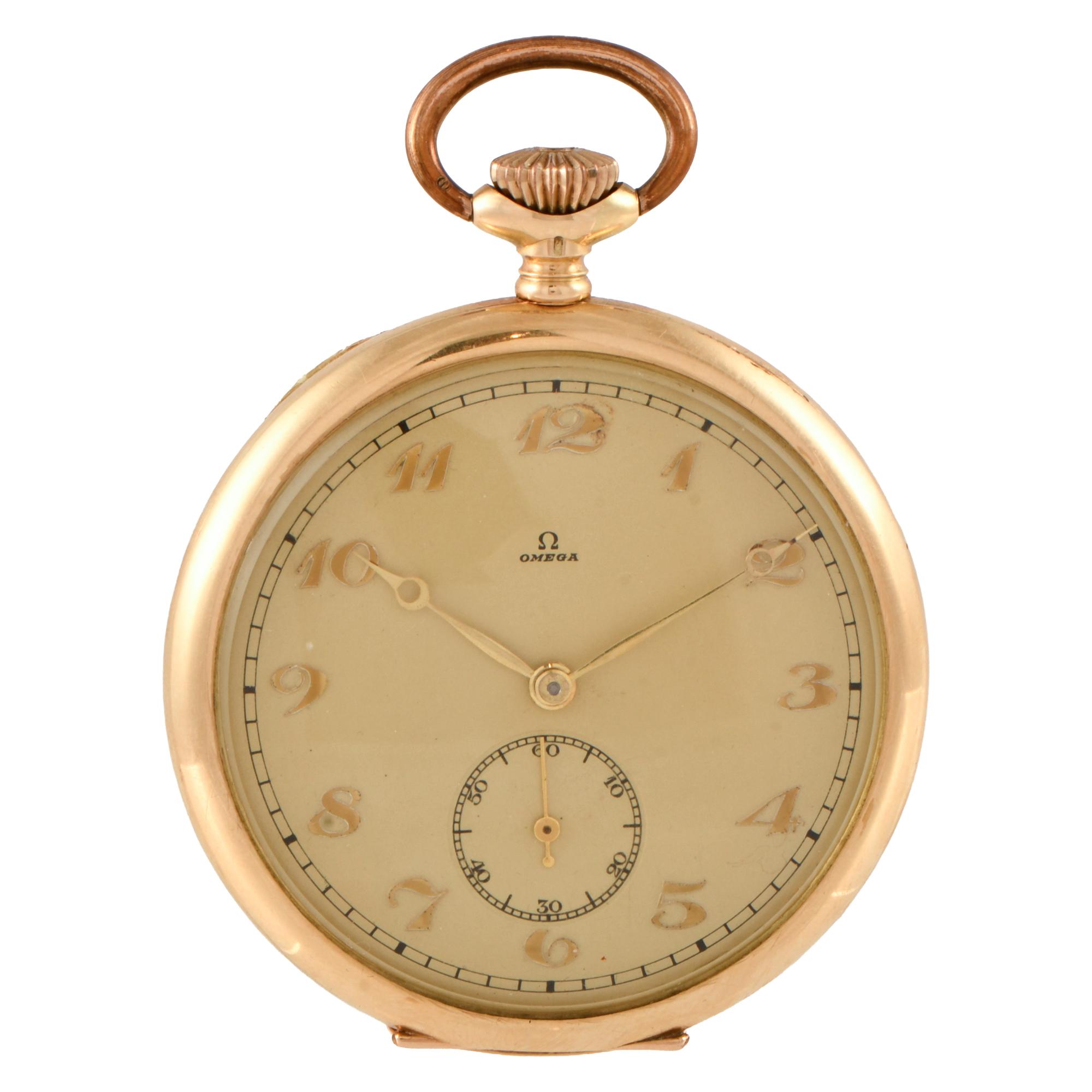 OMEGA reloj de bolsillo.