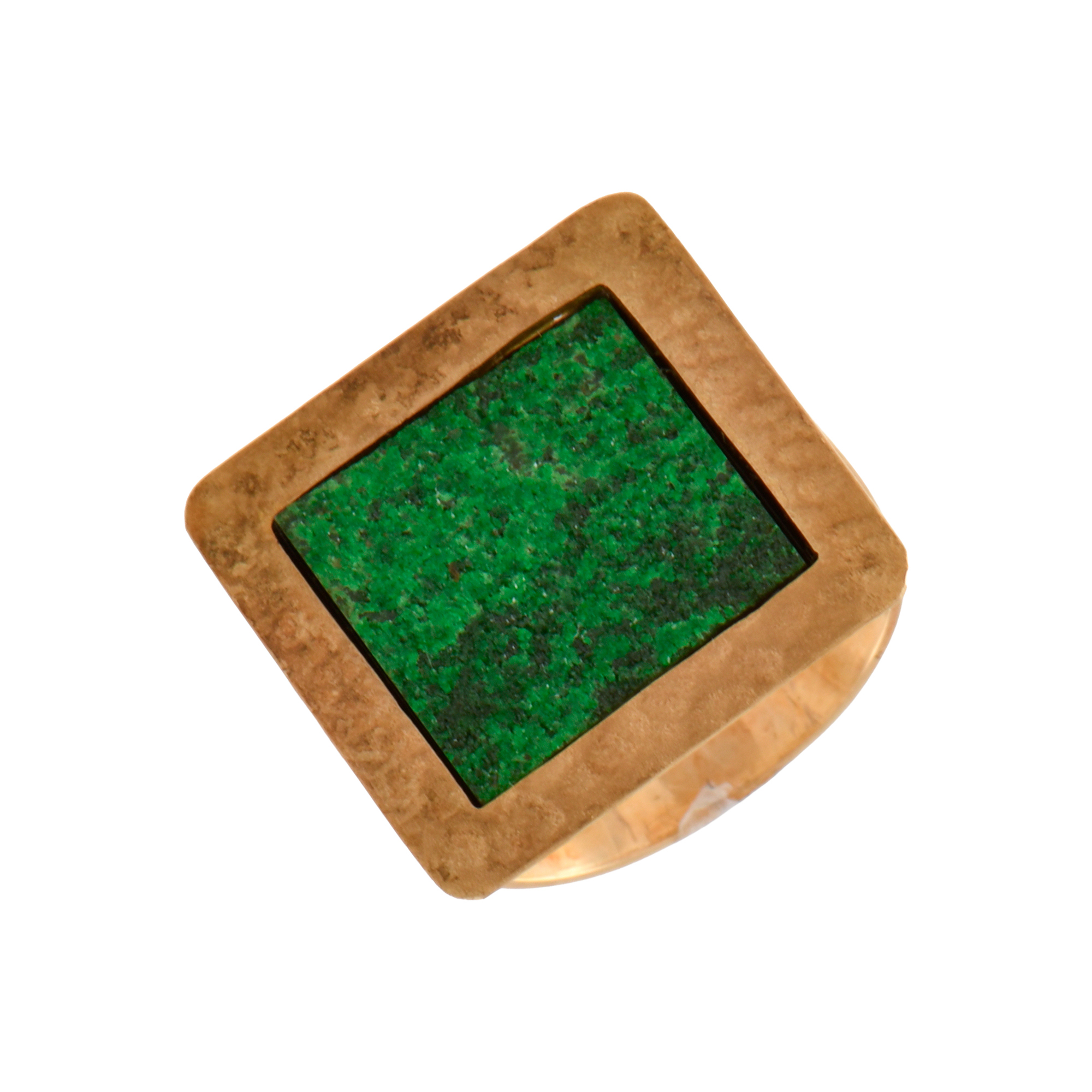 Anillo cuadrado minimalista