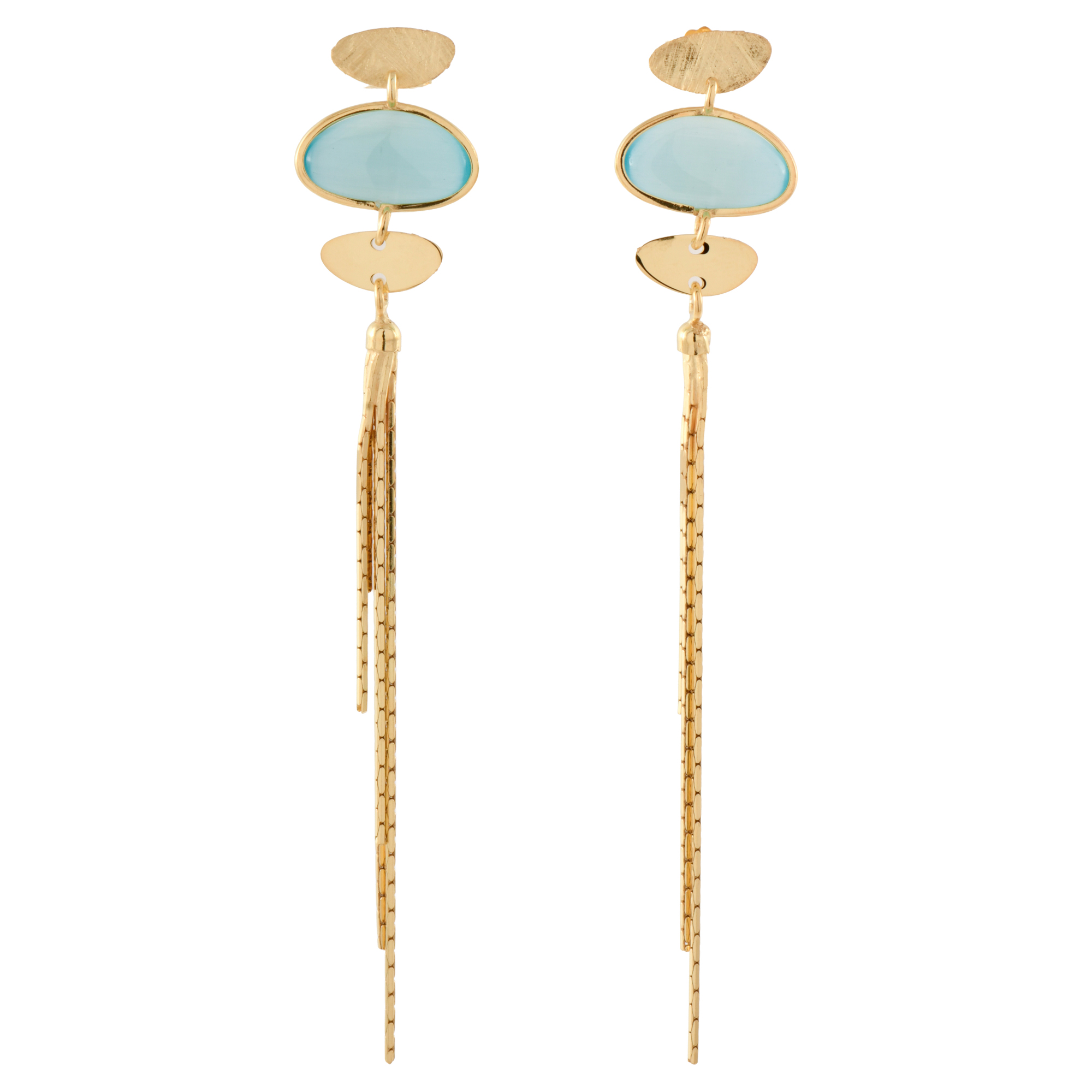 Pendientes largos.