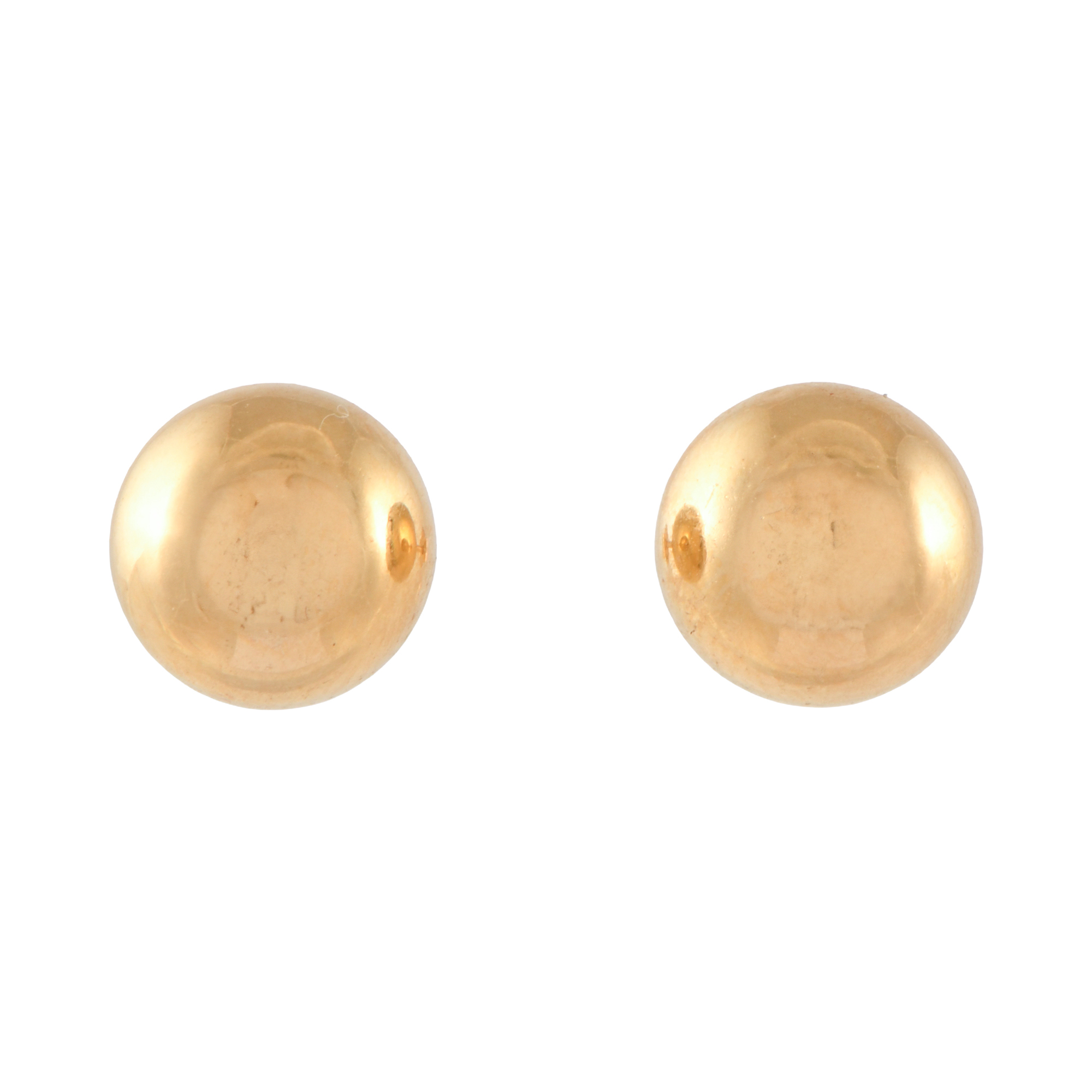 Pendientes con esferas.