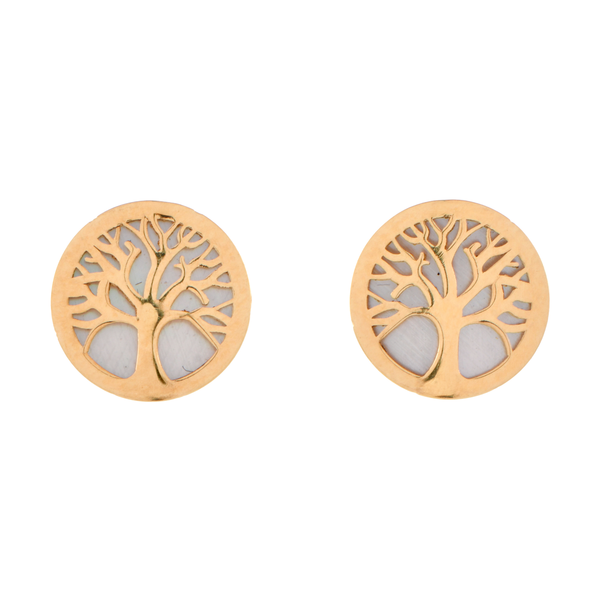 Pendientes con árbol de la vida.