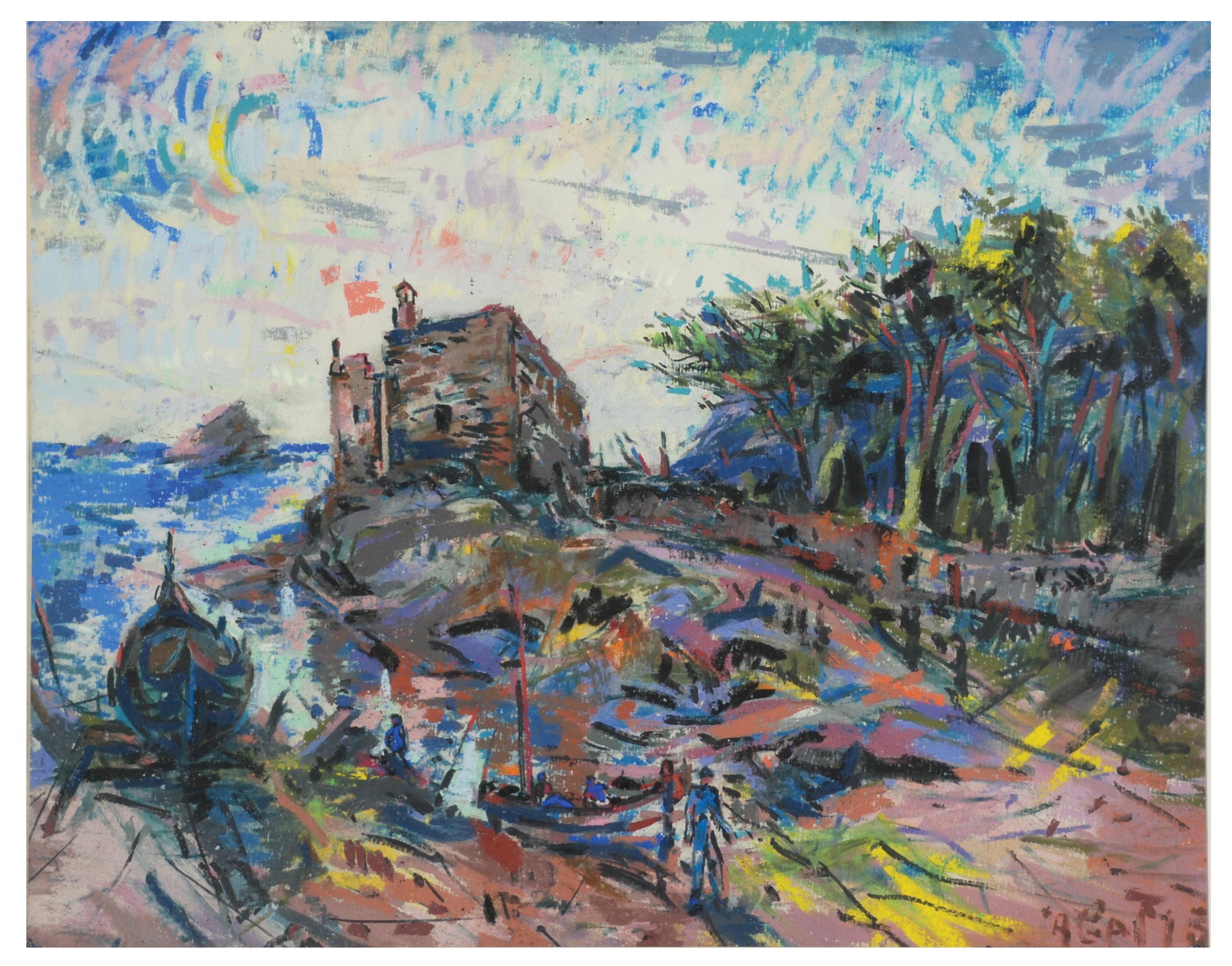 JOAN ABELLÓ (1922-2008). "VIEW OF THE CUCURUCUC".