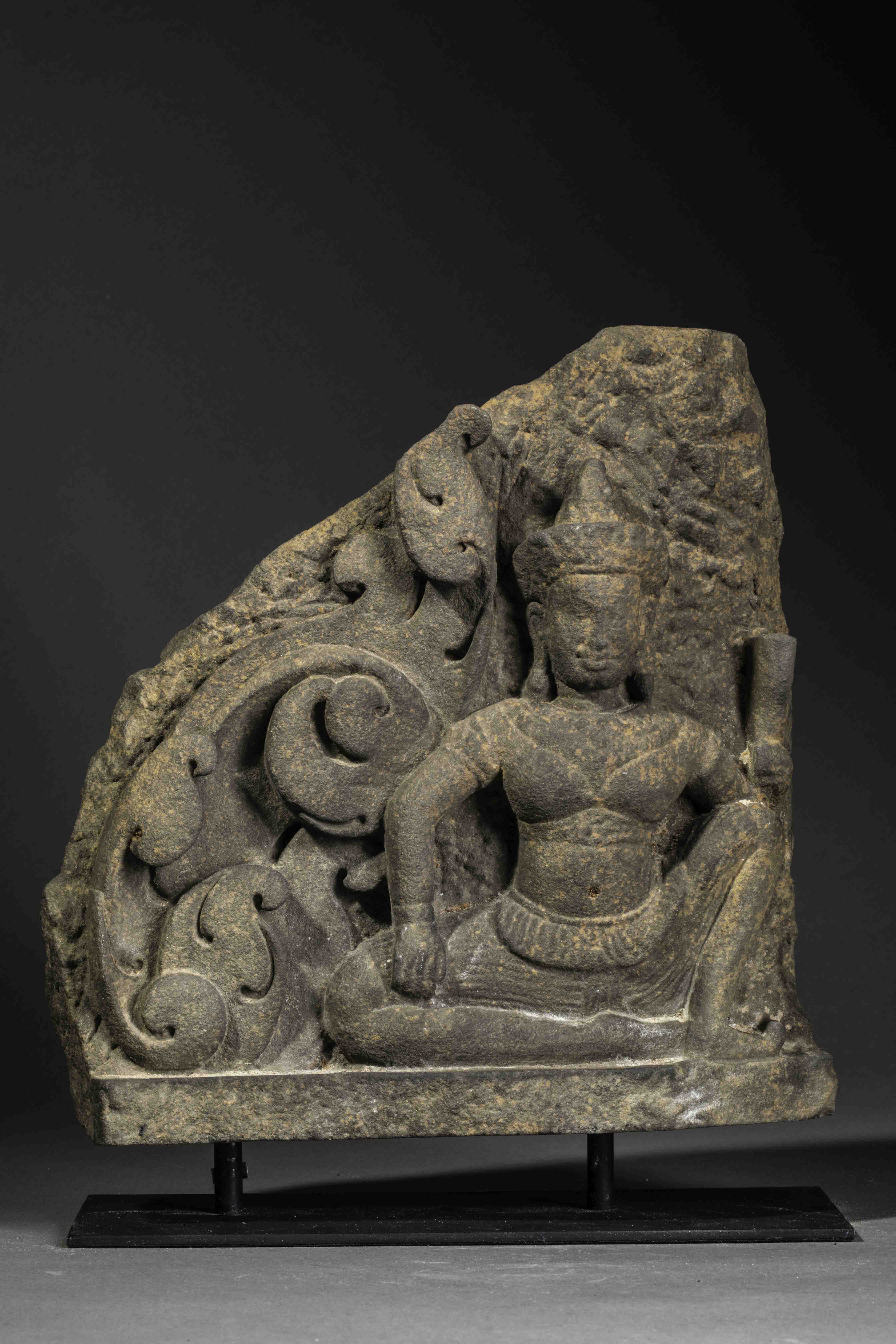 "VISHNU", ALTORRELIEVE CAMBOYANO, DE KHMER, SIGLOS XII Y XI