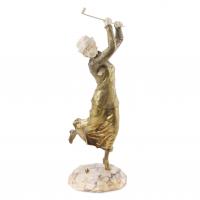 322-CHARLOTTE MONGINOT (FRANCIA, 1872 -1962)"Jugadora de golf".