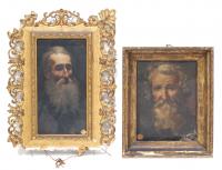 551-ESCUELA ESPAÑOLA, SIGLO XIX-XX. Retratos de hombres.