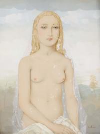 636-ENRIQUE OCHOA (1891-1978). "Desnudo Femenino".