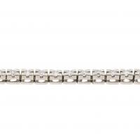 226-White gold with brilliant-cut diamonds of an approx. weight of 1,10 ct.17,5 cm.9,8 gr.