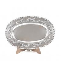 6-SILVER TRAY, BARCELONA, EARLY 20TH CENTURY. 