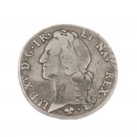 33-MONEDA FRANCESA LUIS XV, 1763.