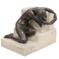 611-JOSEP LLIMONA (1864-1934). "DISCONSOLATE"